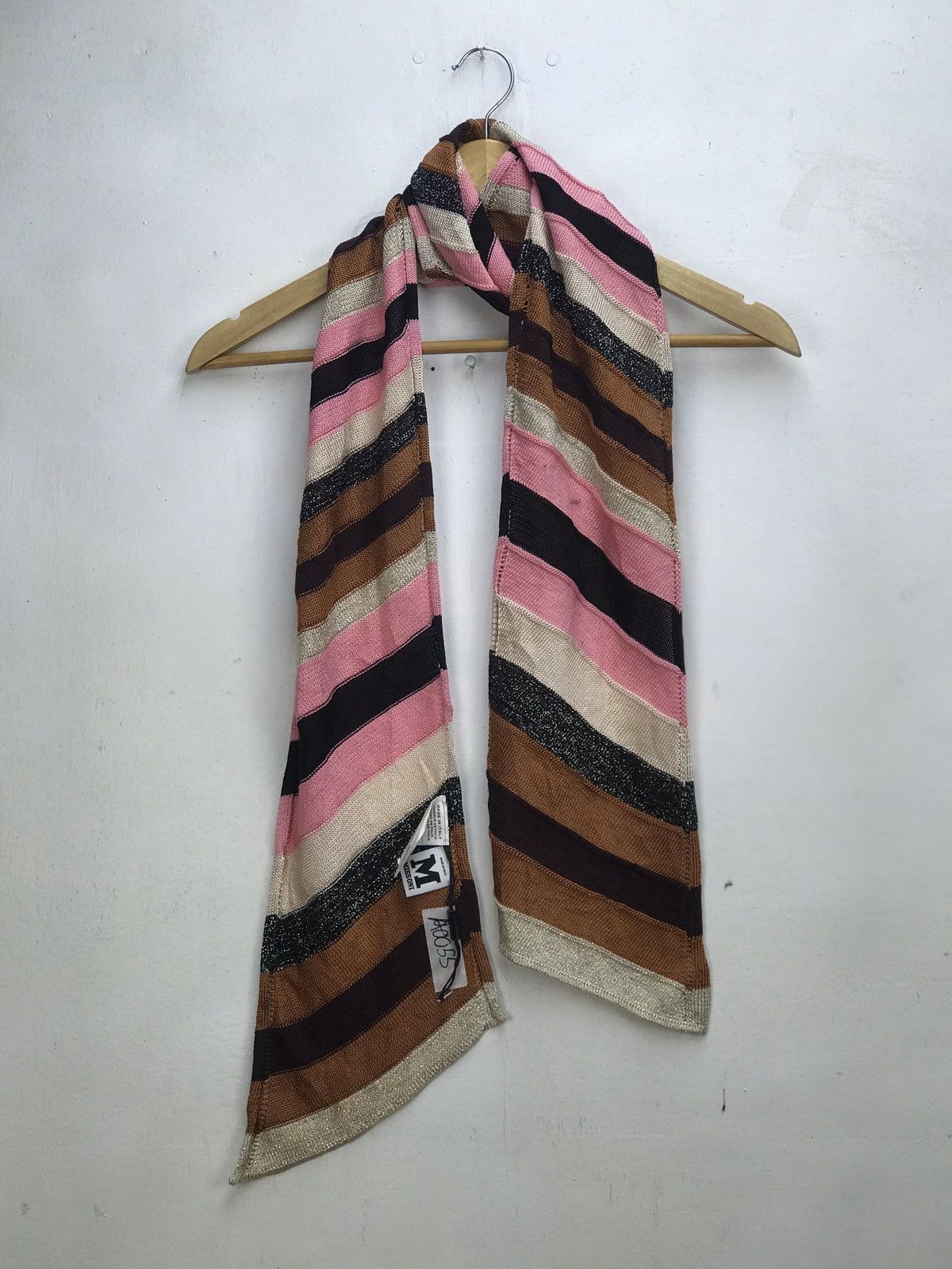 Missoni Missoni Italy Rare Design Muffler Size ONE SIZE - 1 Thumbnail
