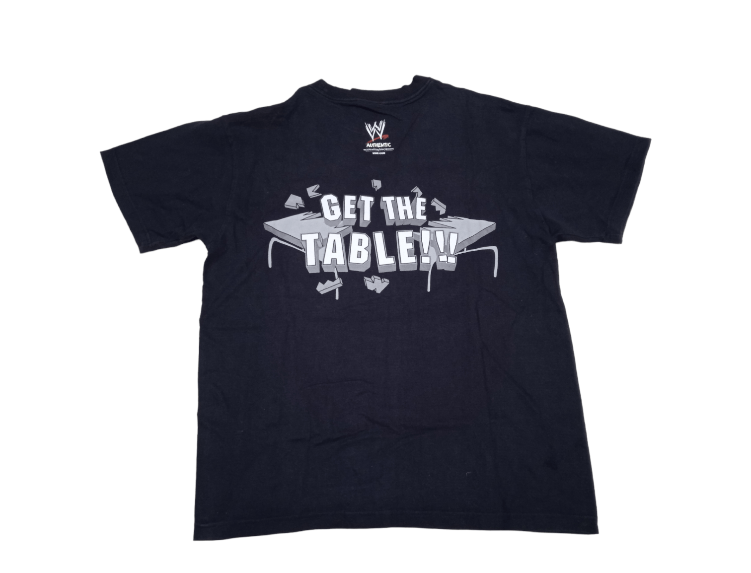 Vintage Vintage 00s WWE Dudley Boyz 2003 T-Shirt Shoot Tag Size US L / EU 52-54 / 3 - 2 Thumbnail
