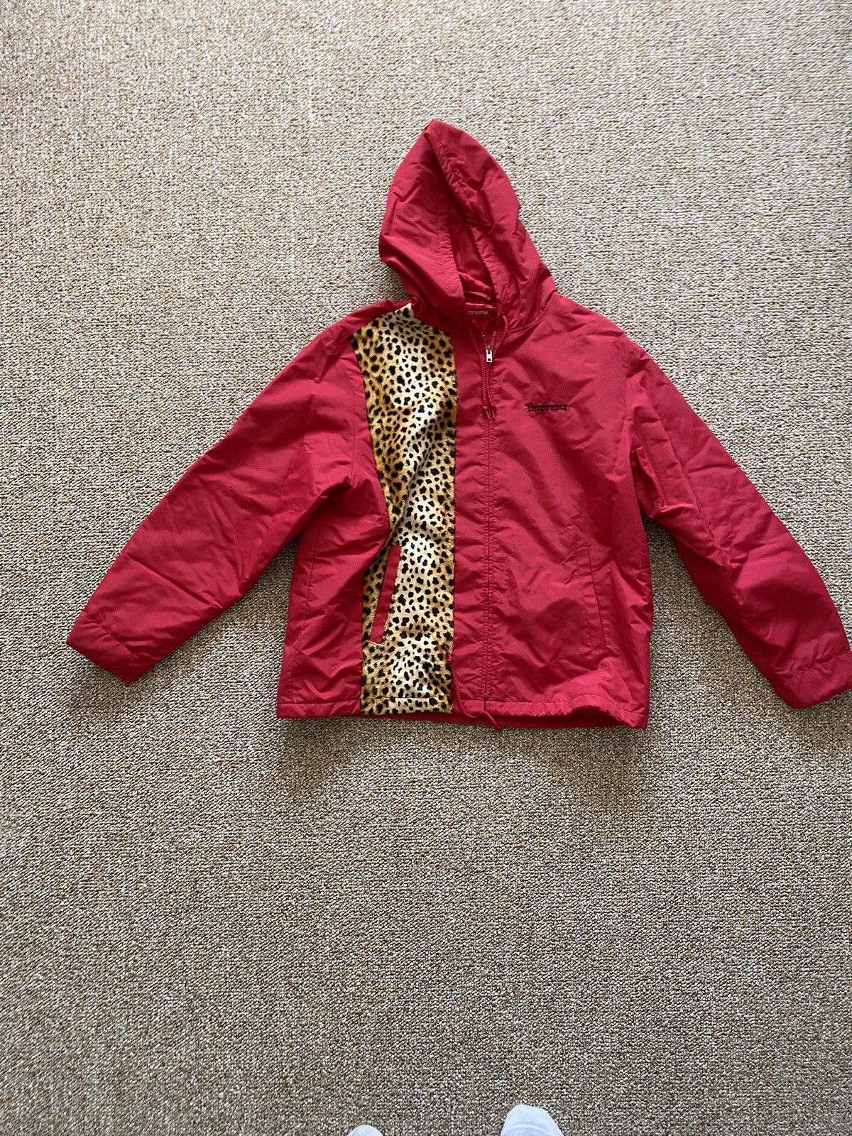 Supreme Cheetah Hooded Station Jacket | Grailed