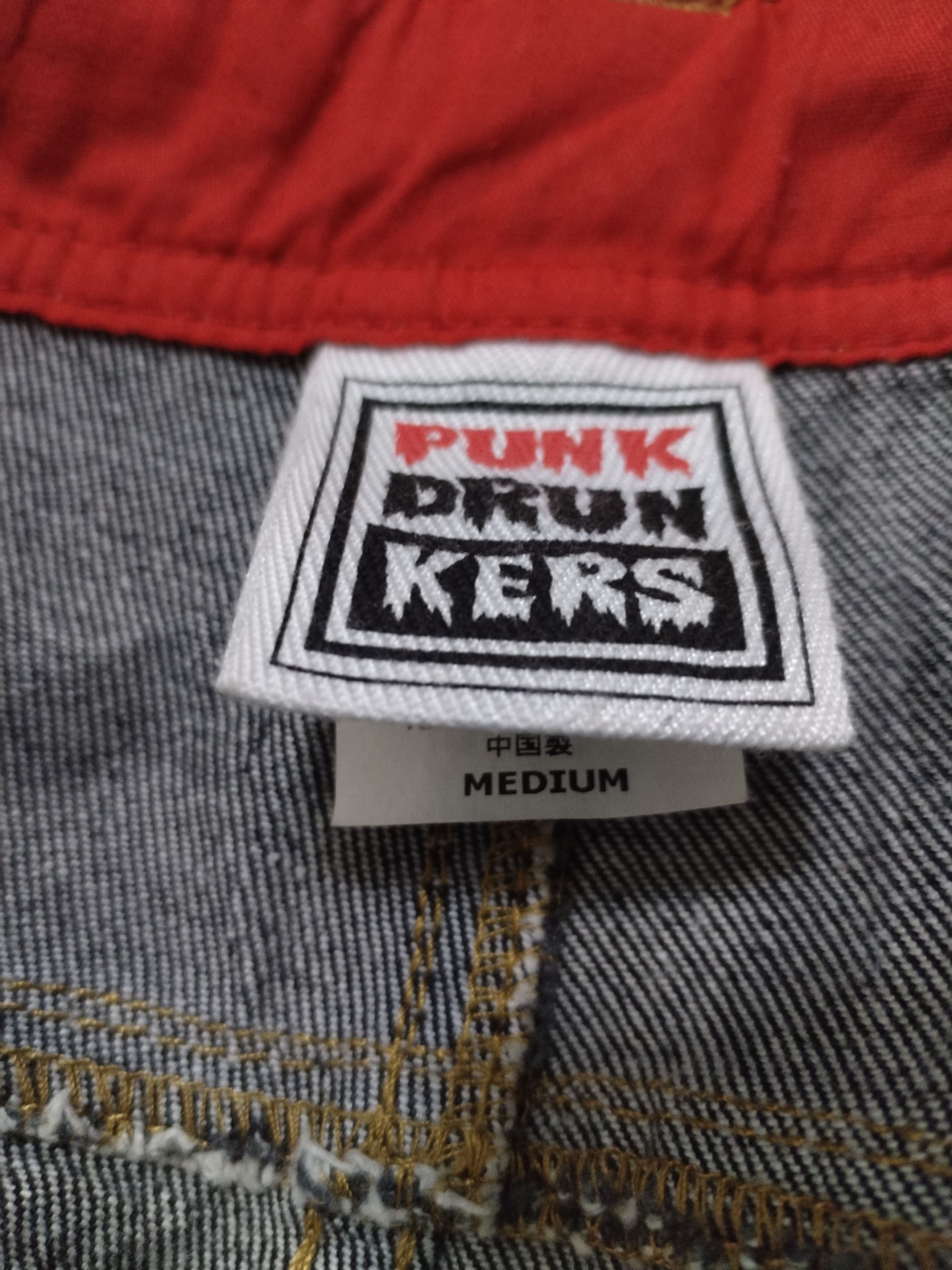 Japanese Brand Japanese Brand Punk Drunker Distressed Denim Size US 32 / EU 48 - 10 Thumbnail