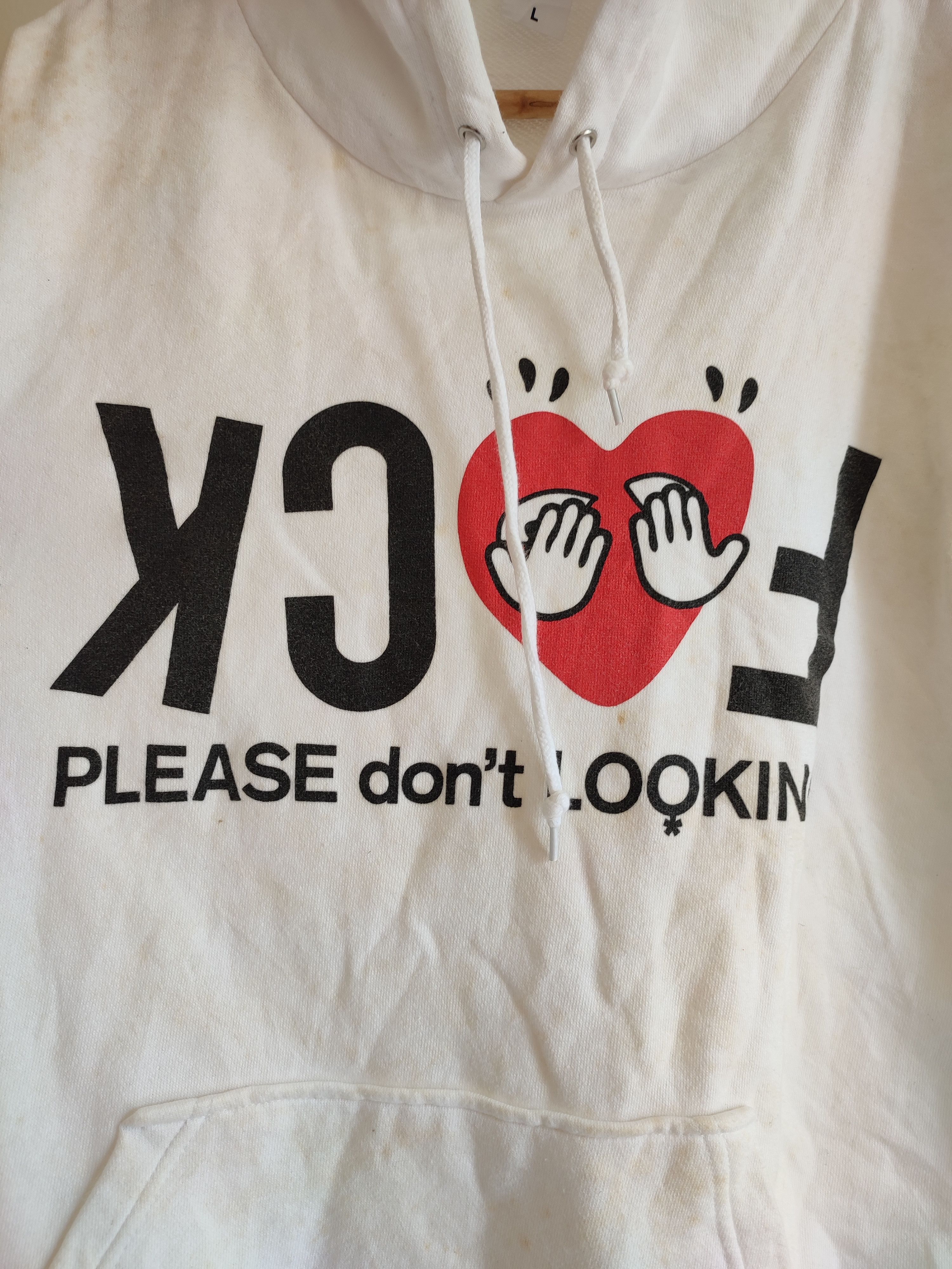 Japanese Brand Crazy Vintage Fuck Love Japanese Hoodies Size US L / EU 52-54 / 3 - 3 Thumbnail