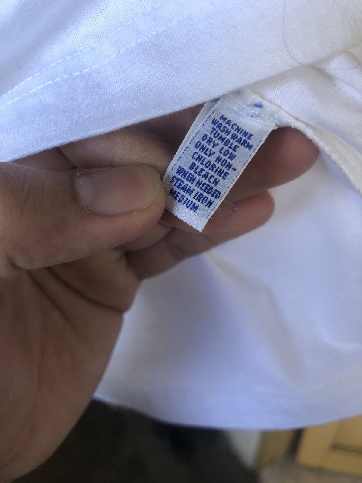 Vintage Vintage Polo Ralph Lauren Big Logo Tshirt Size US L / EU 52-54 / 3 - 12 Thumbnail