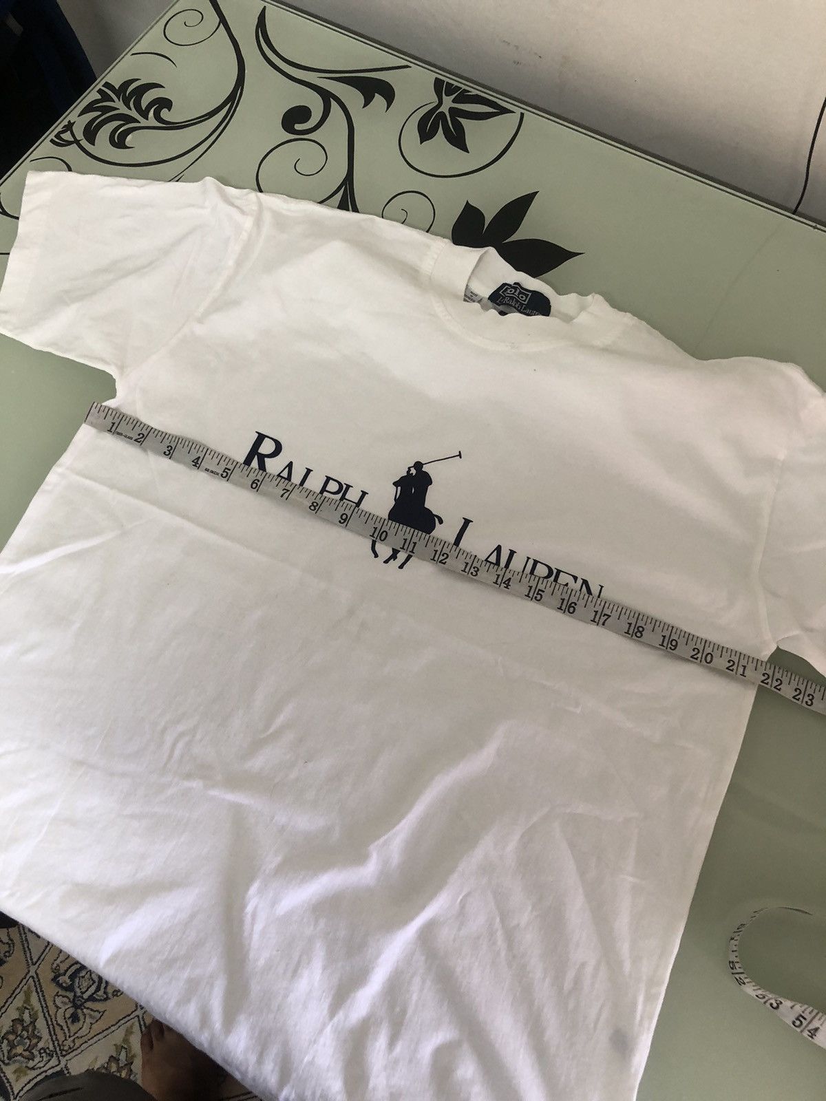 Vintage Vintage Polo Ralph Lauren Big Logo Tshirt Size US L / EU 52-54 / 3 - 15 Thumbnail