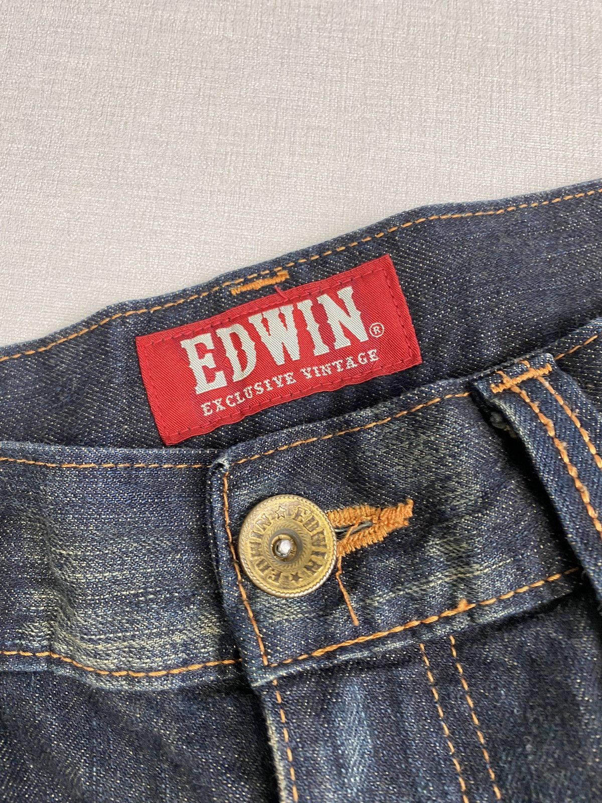 Edwin × Japanese Brand Mens EDWIN JAPAN Jeans Denim Pants size 36 Size US 36 / EU 52 - 4 Thumbnail