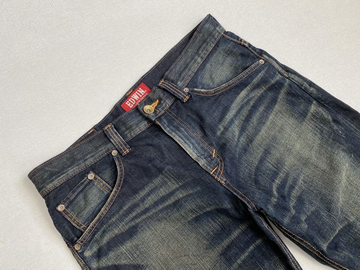 Edwin × Japanese Brand Mens EDWIN JAPAN Jeans Denim Pants size 36 Size US 36 / EU 52 - 3 Thumbnail
