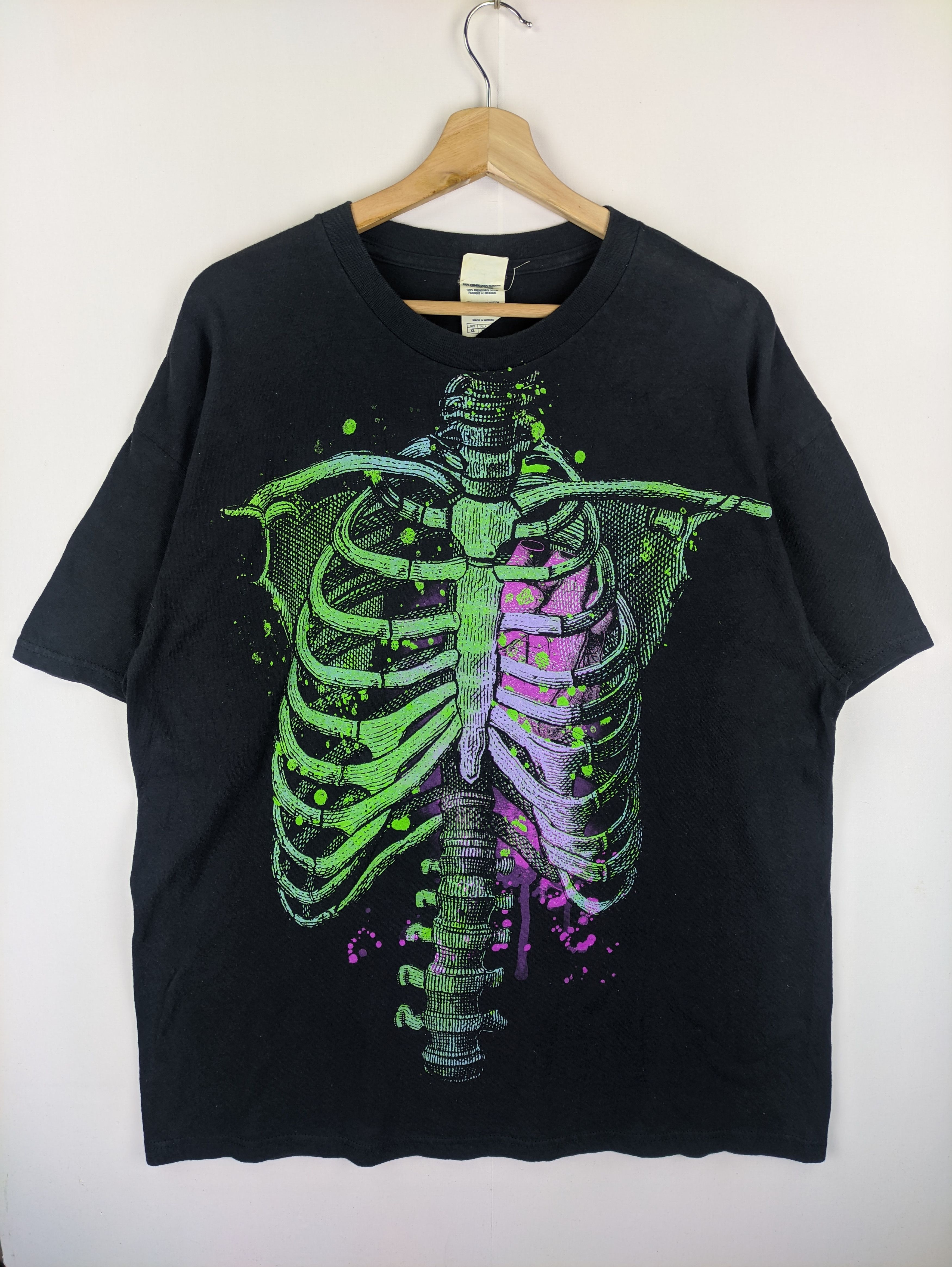 Vintage Steals🔥Vintage T Shirt Skeleton Kapital Style(Combo Tee PM) Size US XL / EU 56 / 4 - 1 Thumbnail