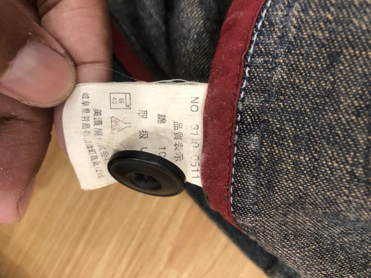 Japanese Brand Vintage Union Made Denim Jacket button up Size US L / EU 52-54 / 3 - 12 Thumbnail