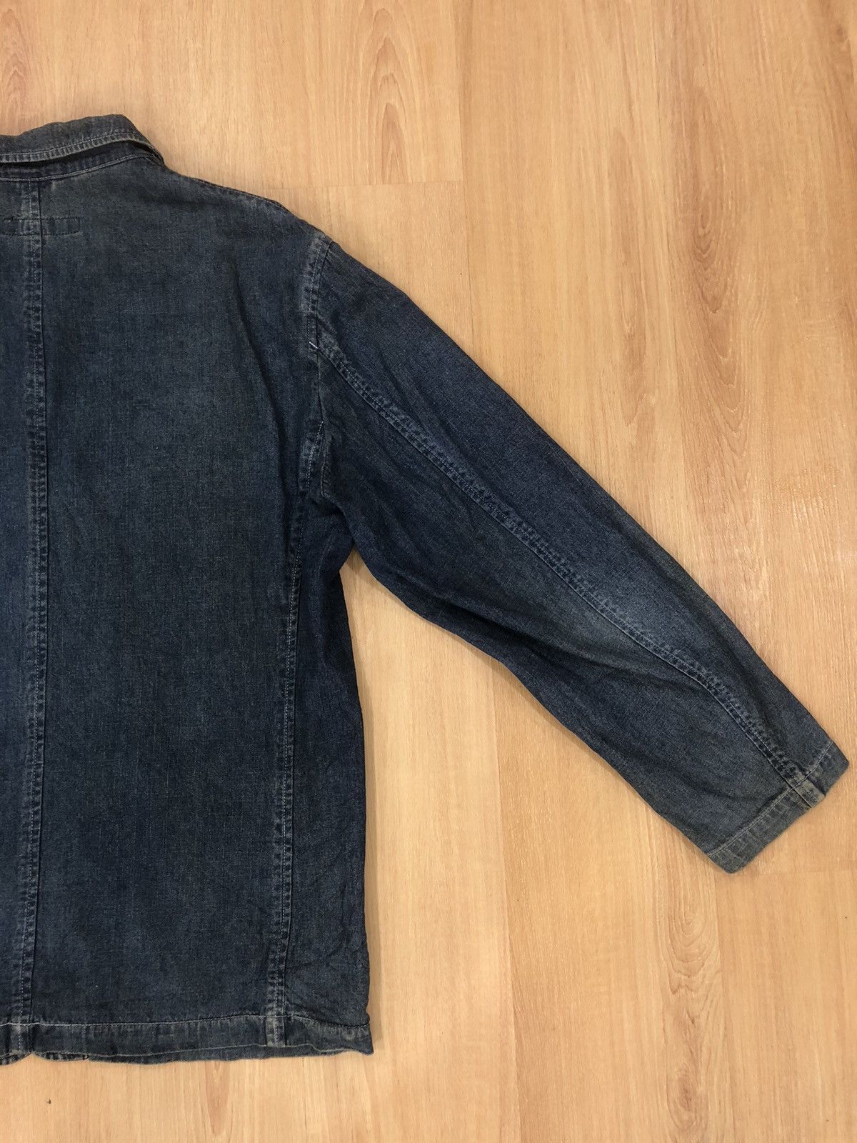 Japanese Brand Vintage Union Made Denim Jacket button up Size US L / EU 52-54 / 3 - 10 Thumbnail