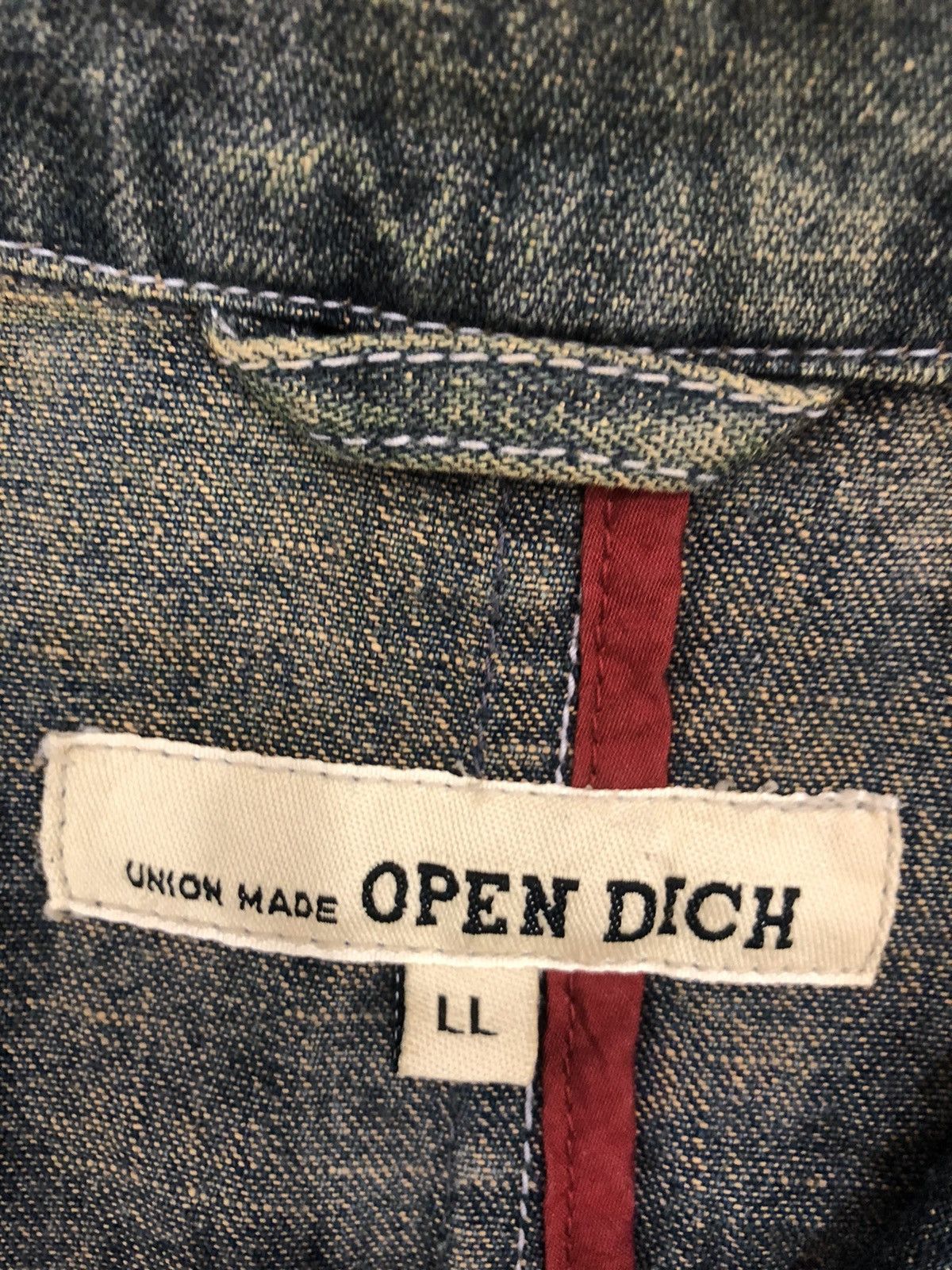 Japanese Brand Vintage Union Made Denim Jacket button up Size US L / EU 52-54 / 3 - 11 Thumbnail