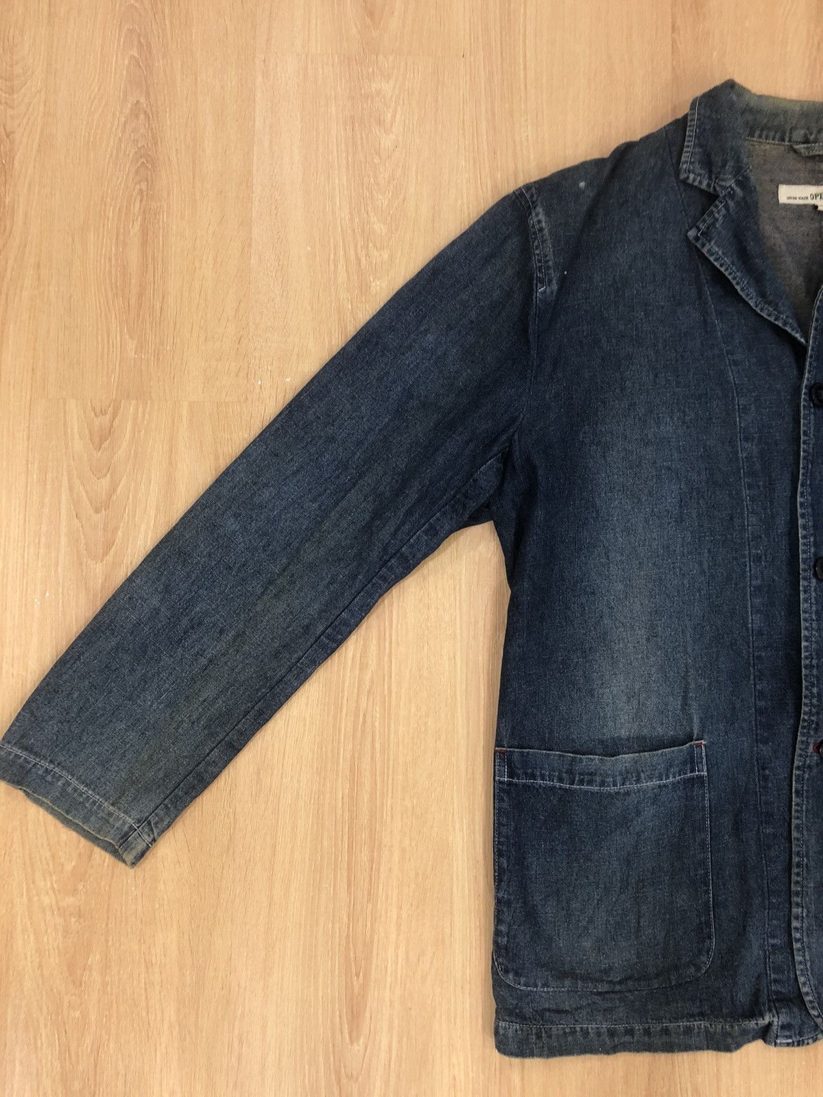 Japanese Brand Vintage Union Made Denim Jacket button up Size US L / EU 52-54 / 3 - 3 Thumbnail