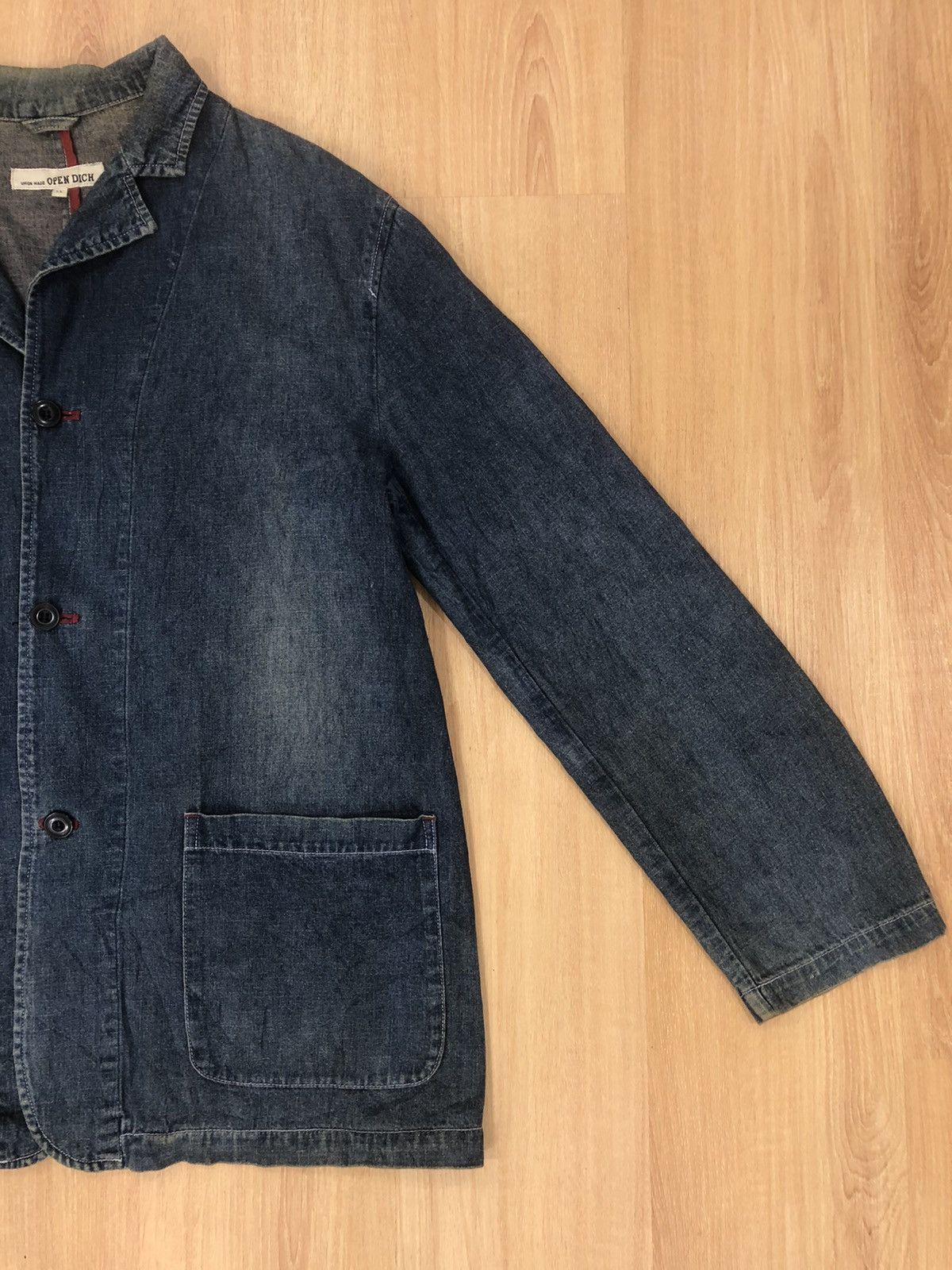 Japanese Brand Vintage Union Made Denim Jacket button up Size US L / EU 52-54 / 3 - 4 Thumbnail