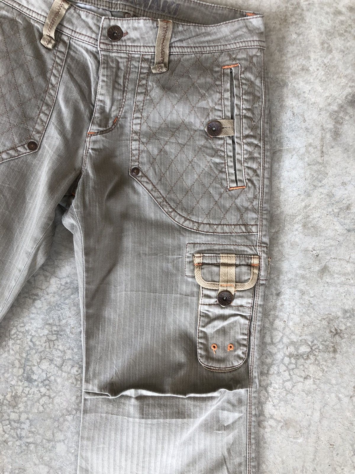 Edwin Japanese edwin 505 KHAKI cargo pants tactical multipocket Size US 30 / EU 46 - 6 Thumbnail