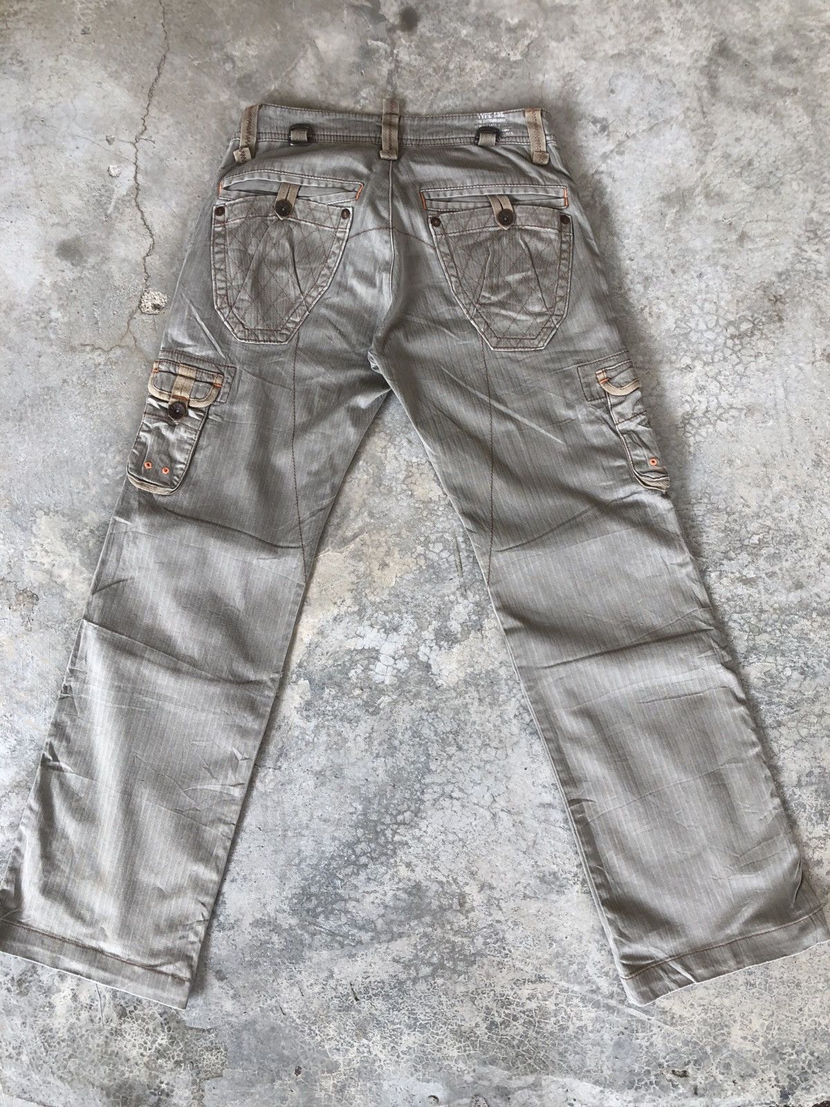 Edwin Japanese edwin 505 KHAKI cargo pants tactical multipocket Size US 30 / EU 46 - 2 Thumbnail