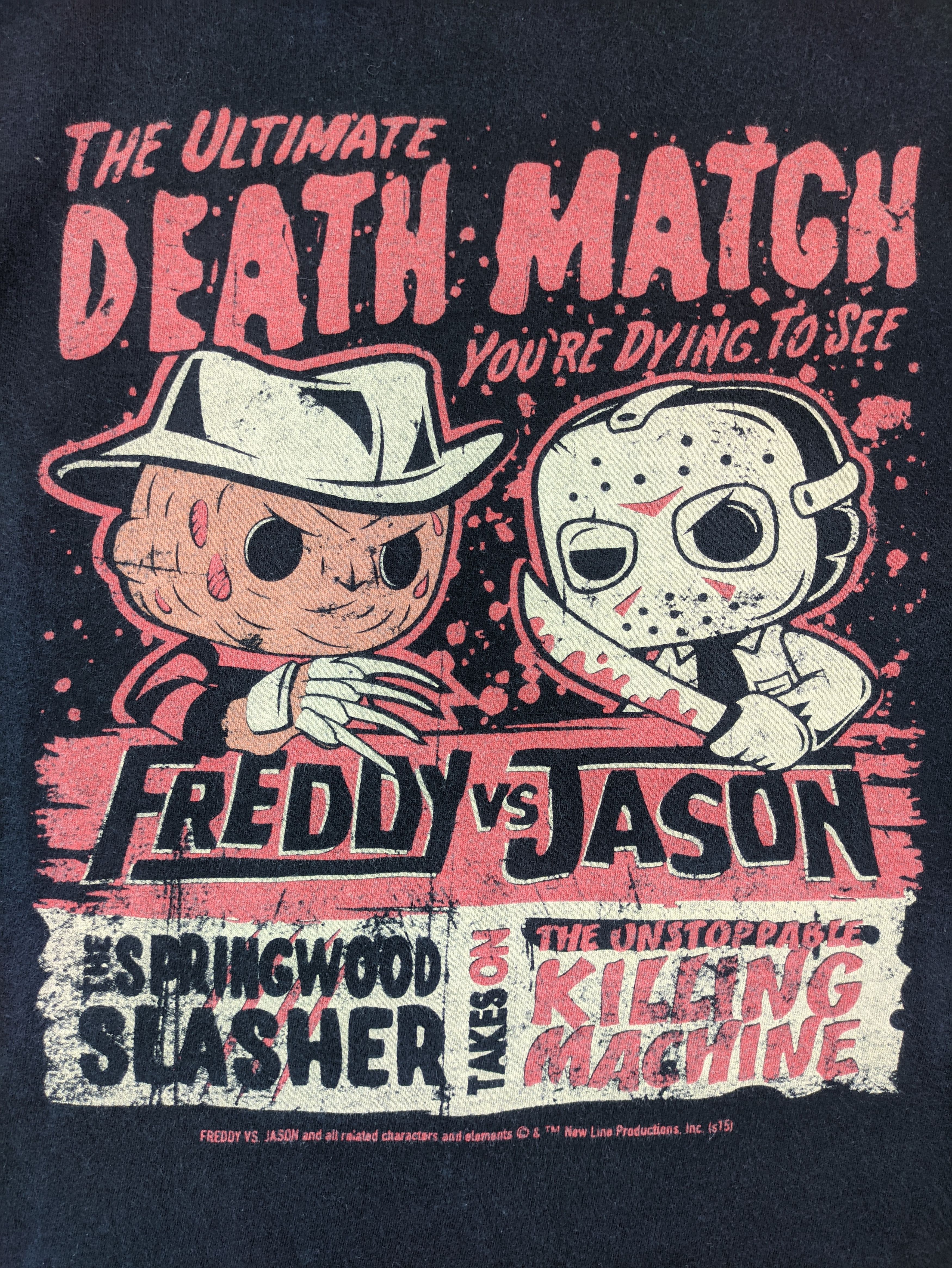 Japanese Brand Steals🔥T Shirt Freddy vs Jason Deathmatch Tee(Combo Tee PM) Size US L / EU 52-54 / 3 - 4 Thumbnail