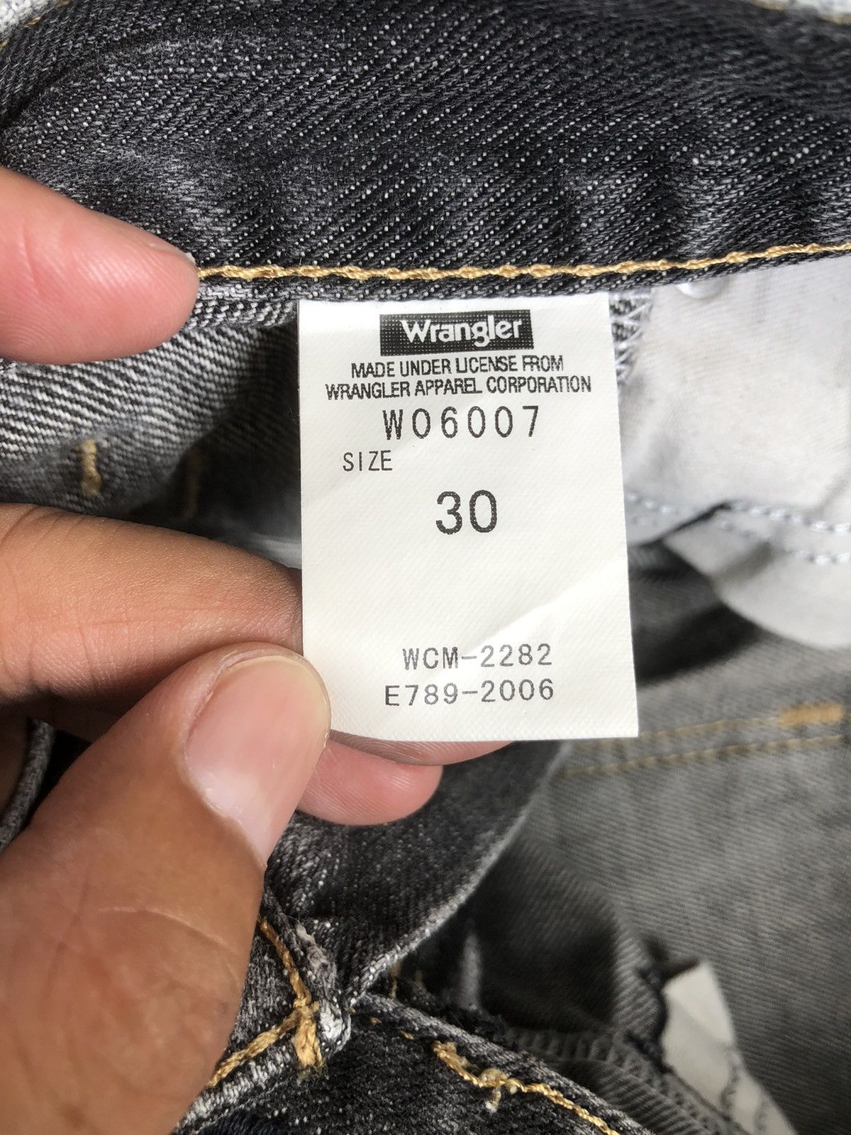 Hysteric Glamour Rare Wrangler Double Waist Distressed Jeans Size US 32 / EU 48 - 15 Thumbnail
