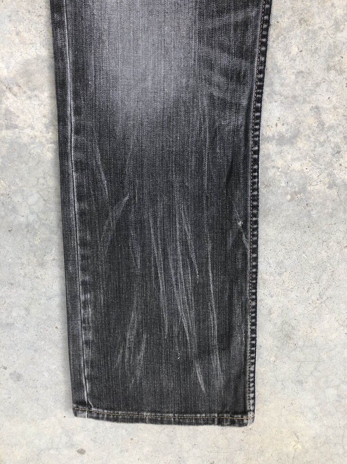 Hysteric Glamour Rare Wrangler Double Waist Distressed Jeans Size US 32 / EU 48 - 6 Thumbnail
