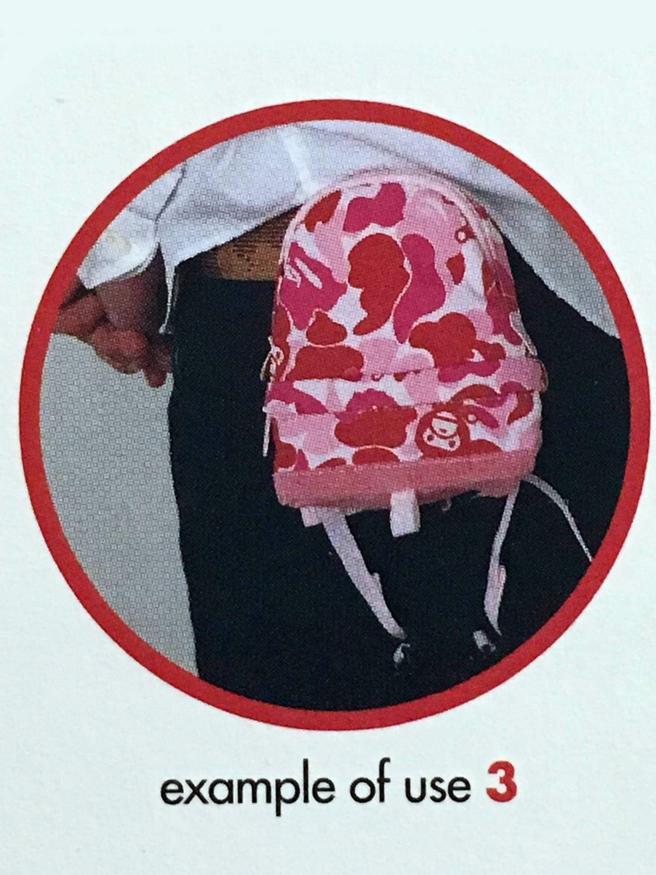 Bape Bape Camo Pill Bag Backpack Pink Size ONE SIZE - 3 Thumbnail