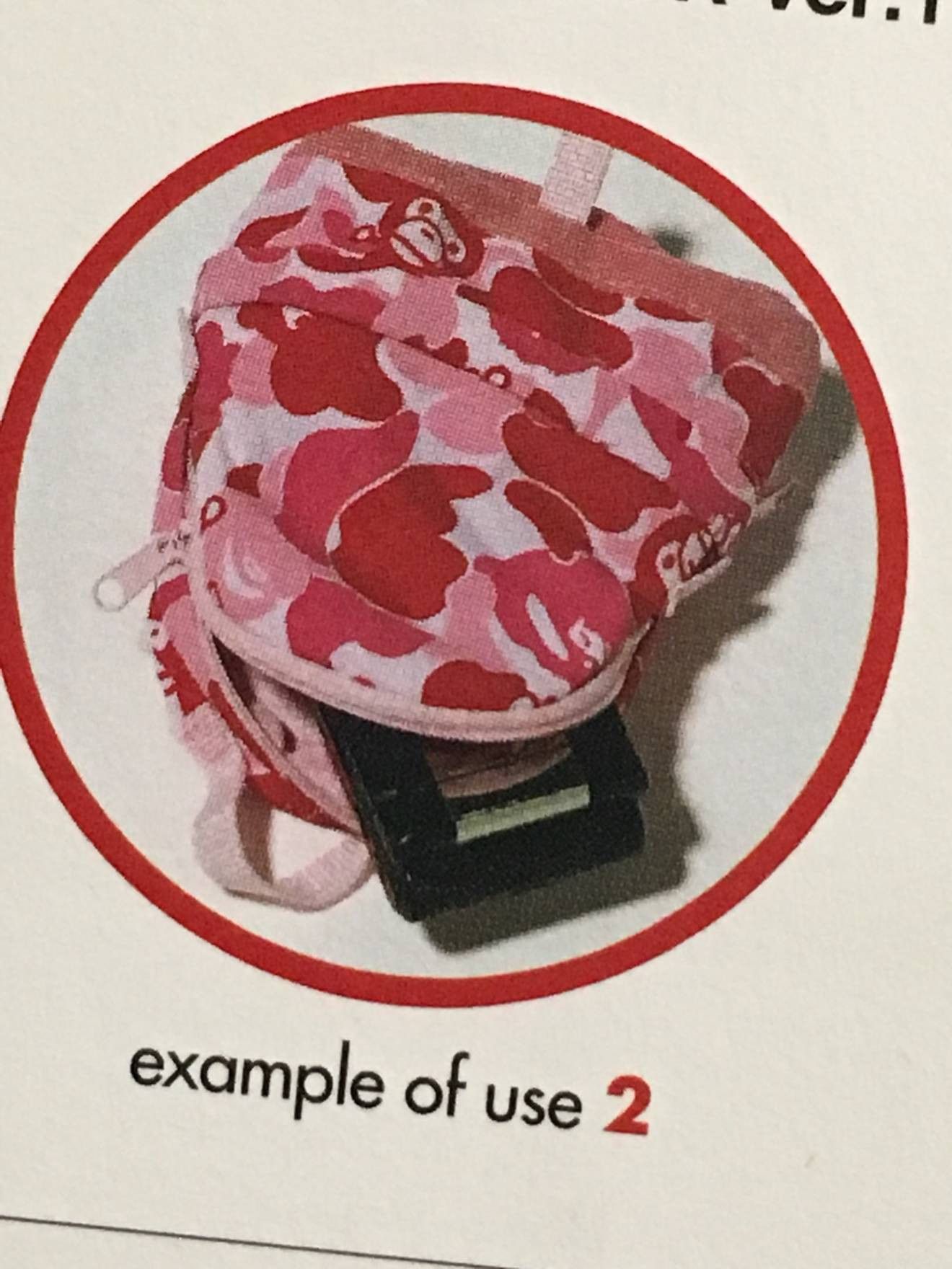 Bape Bape Camo Pill Bag Backpack Pink Size ONE SIZE - 4 Thumbnail