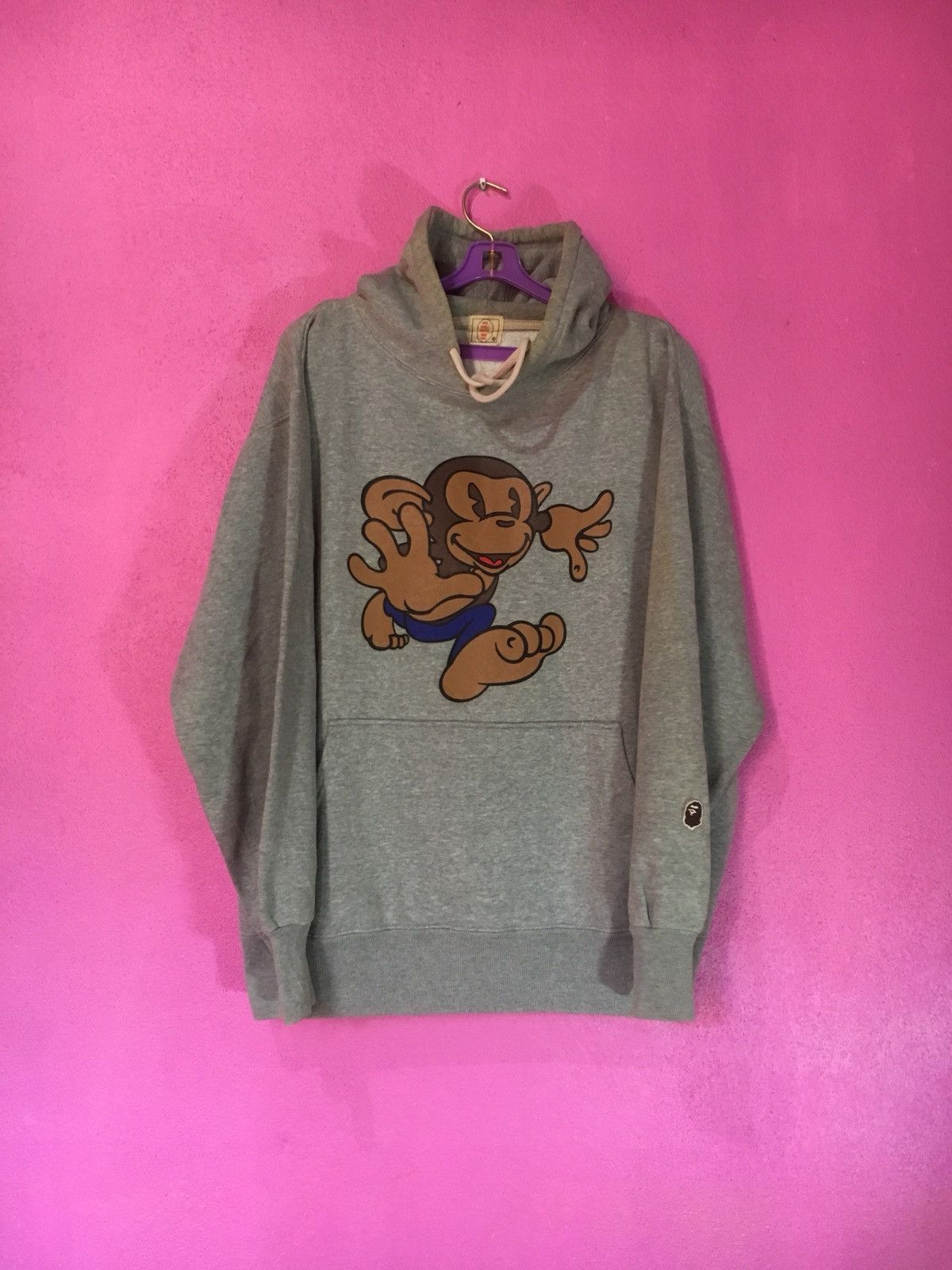 Bape cartoon hoodie hotsell