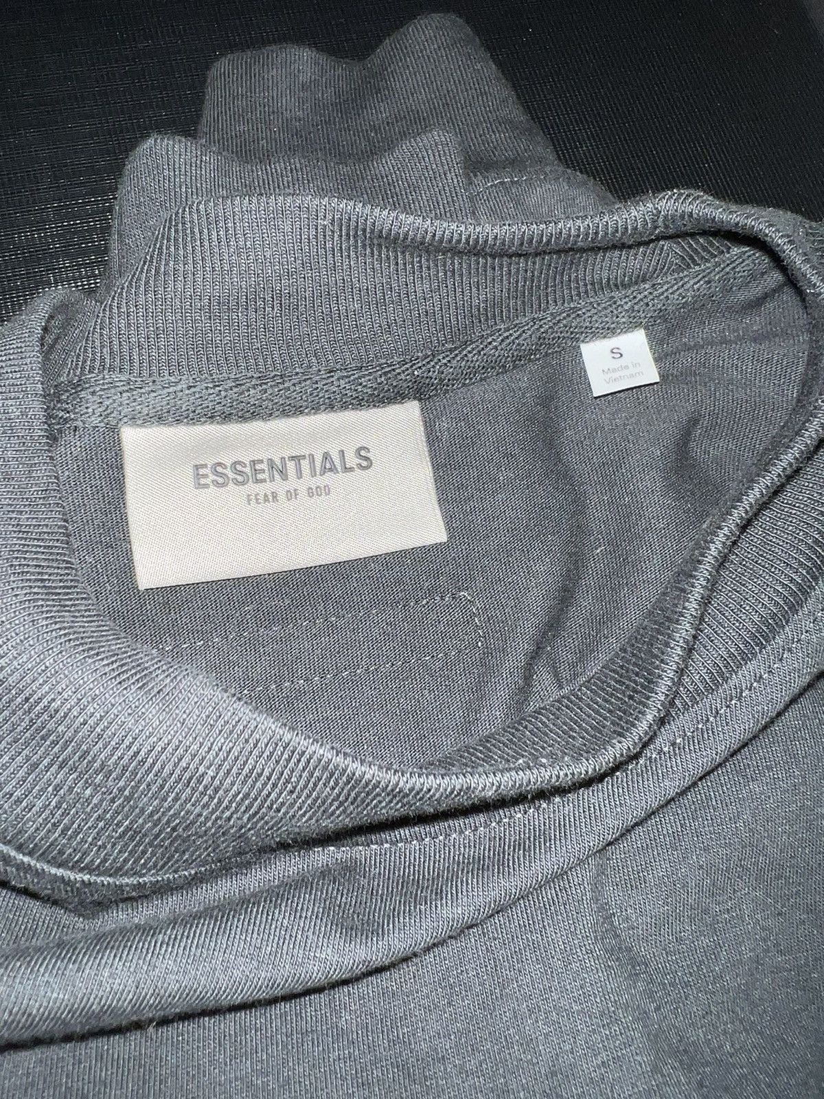 Essentials × Fear of God Crewneck Applique Logo L/S Tee Size US S / EU 44-46 / 1 - 6 Thumbnail