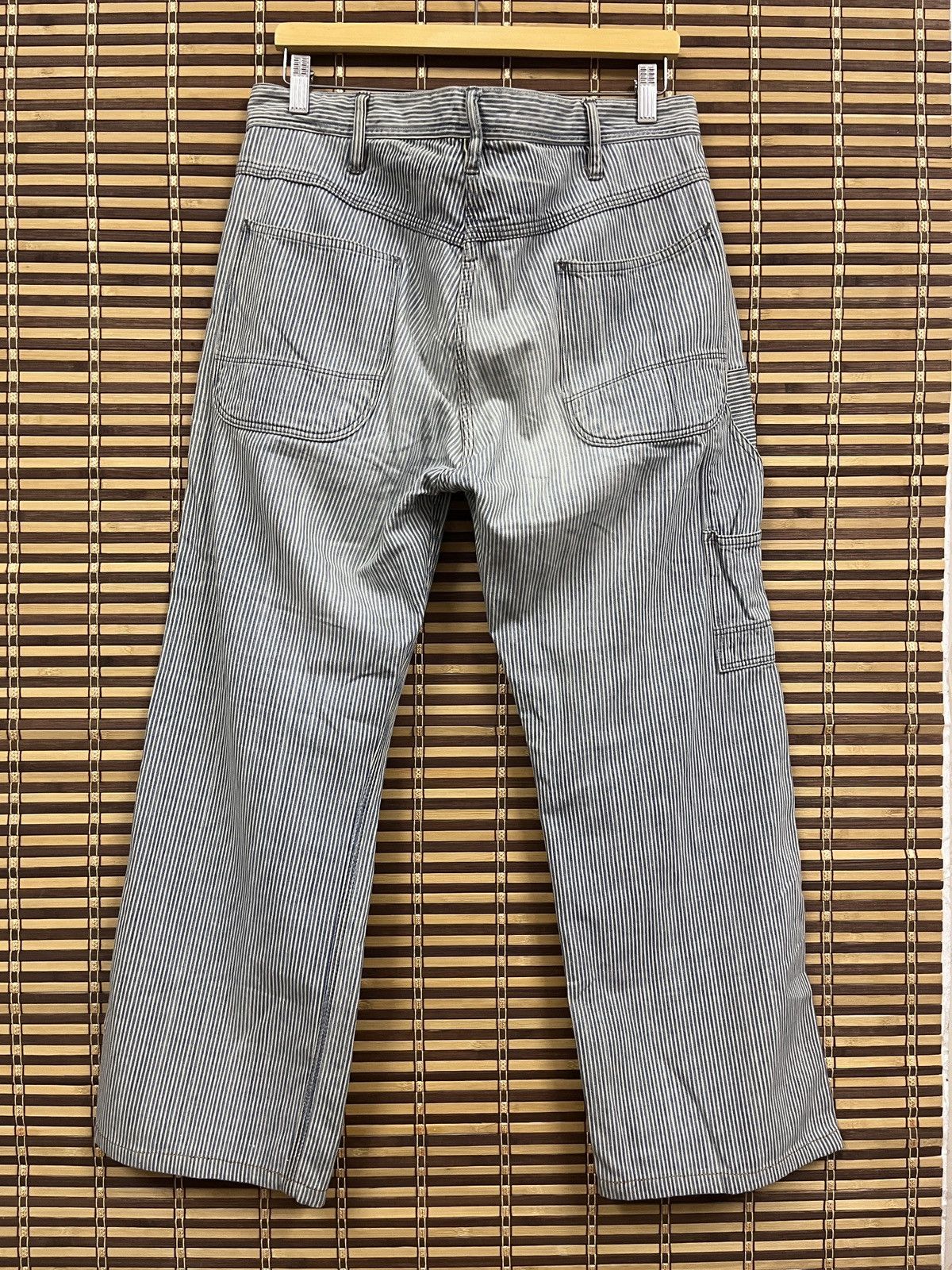 OMNIGOD × Vintage Flare Omnigod Hickory Denim Classic Jeans Japan Size US 34 / EU 50 - 22 Thumbnail