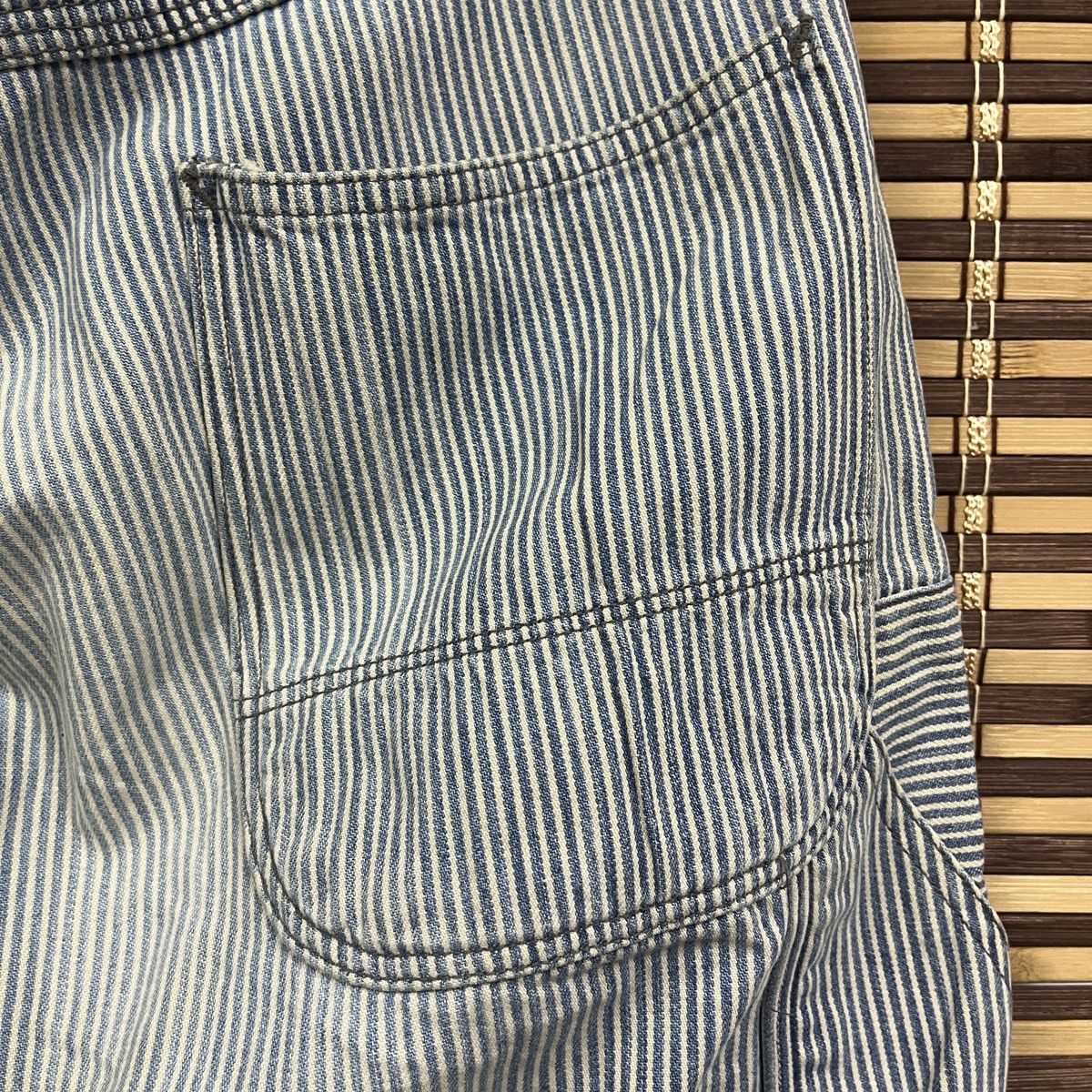 OMNIGOD × Vintage Flare Omnigod Hickory Denim Classic Jeans Japan Size US 34 / EU 50 - 12 Thumbnail
