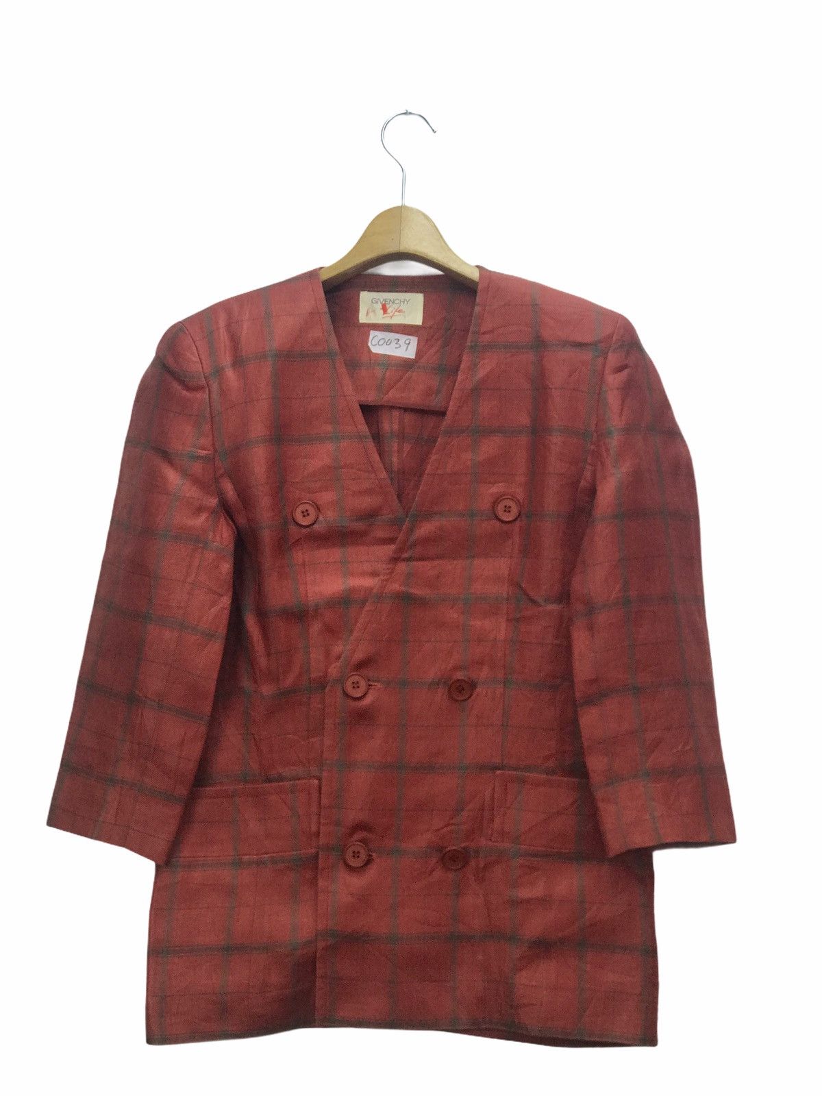 Givenchy Givenchy Life Rare Design Linen Blazer Size 36R - 1 Thumbnail