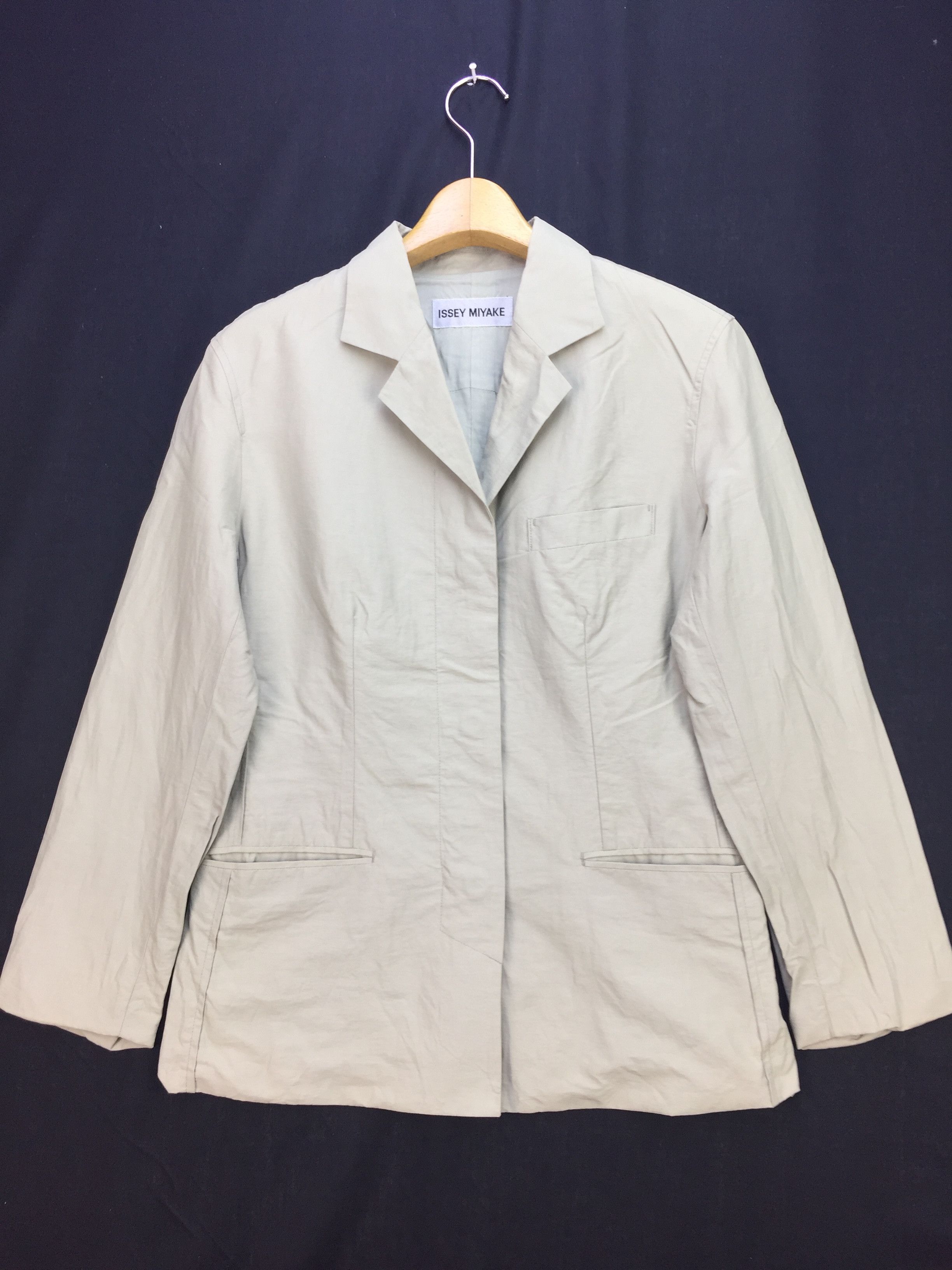 Issey Miyake ISSEY MIYAKE SINGLE TAILORS JACKET Size 38S - 1 Thumbnail