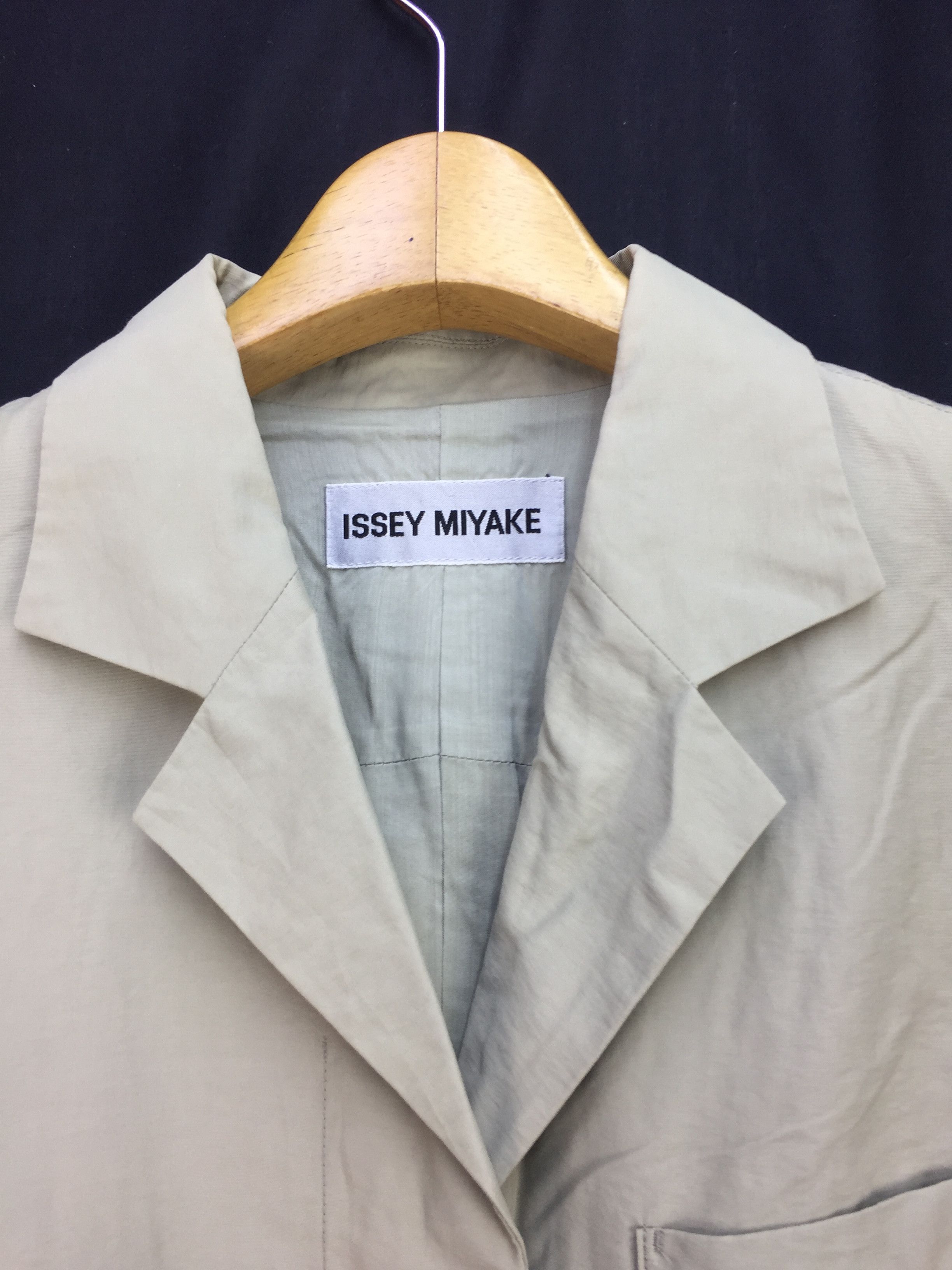 Issey Miyake ISSEY MIYAKE SINGLE TAILORS JACKET Size 38S - 2 Thumbnail