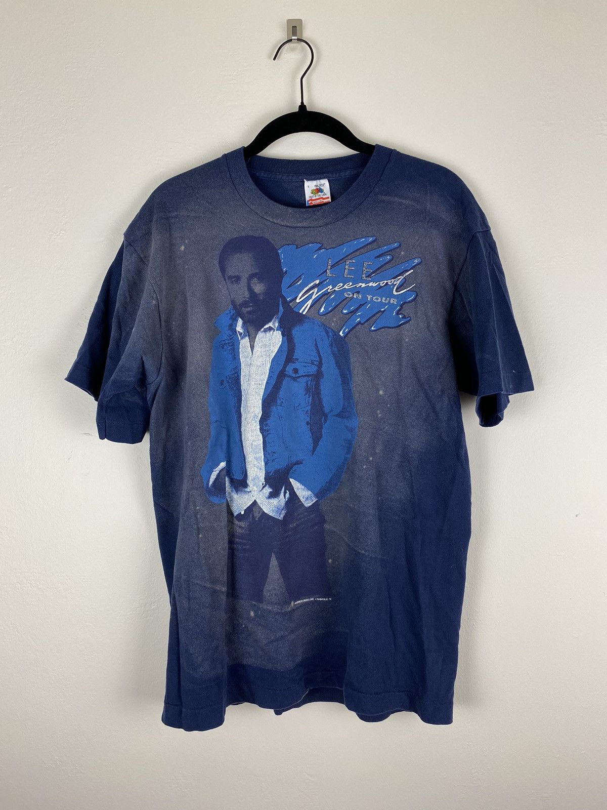 Vintage Vintage Lee Green Wood Single Stitch Faded T shirt Tee Size US L / EU 52-54 / 3 - 1 Thumbnail