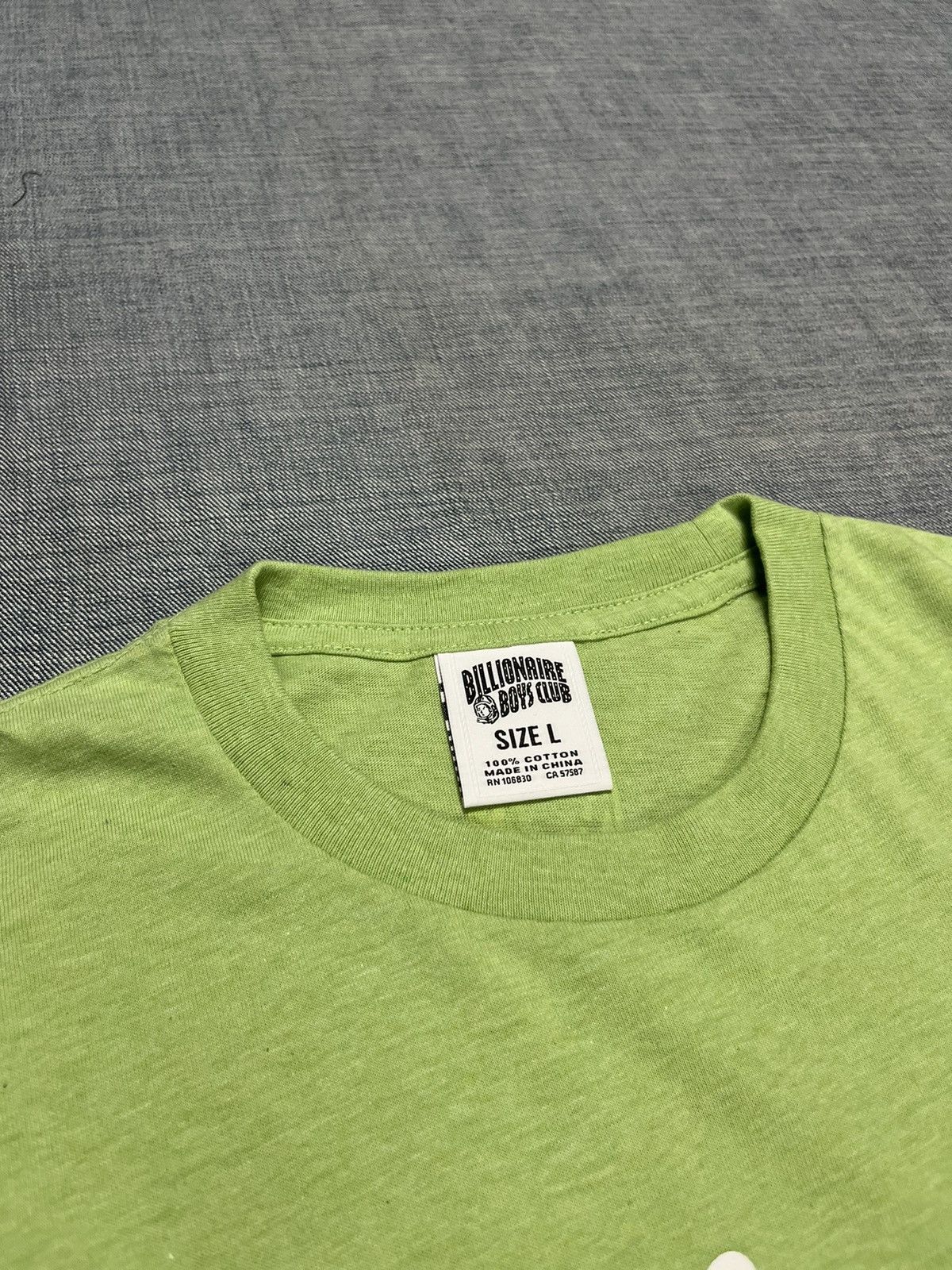 Billionaire Boys Club Billionaire Boys Club BBC Flip Script T-Shirt Green Size US L / EU 52-54 / 3 - 3 Thumbnail