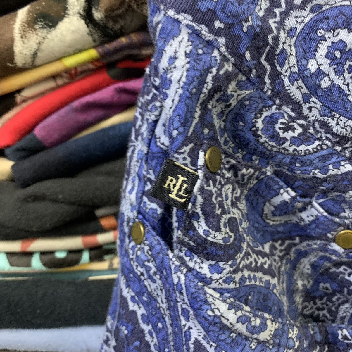 Polo Ralph Lauren × Vintage RALPH LAUREN PAISLEY VINTAGE WOMEN SIZE 12 Size 32" / US 10 / IT 46 - 3 Thumbnail