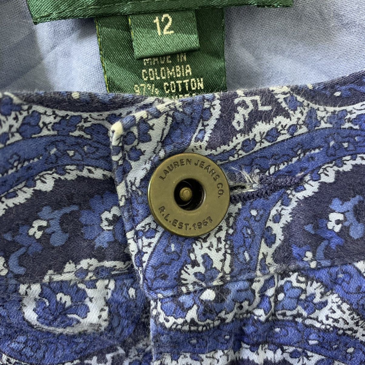Polo Ralph Lauren × Vintage RALPH LAUREN PAISLEY VINTAGE WOMEN SIZE 12 Size 32" / US 10 / IT 46 - 4 Thumbnail