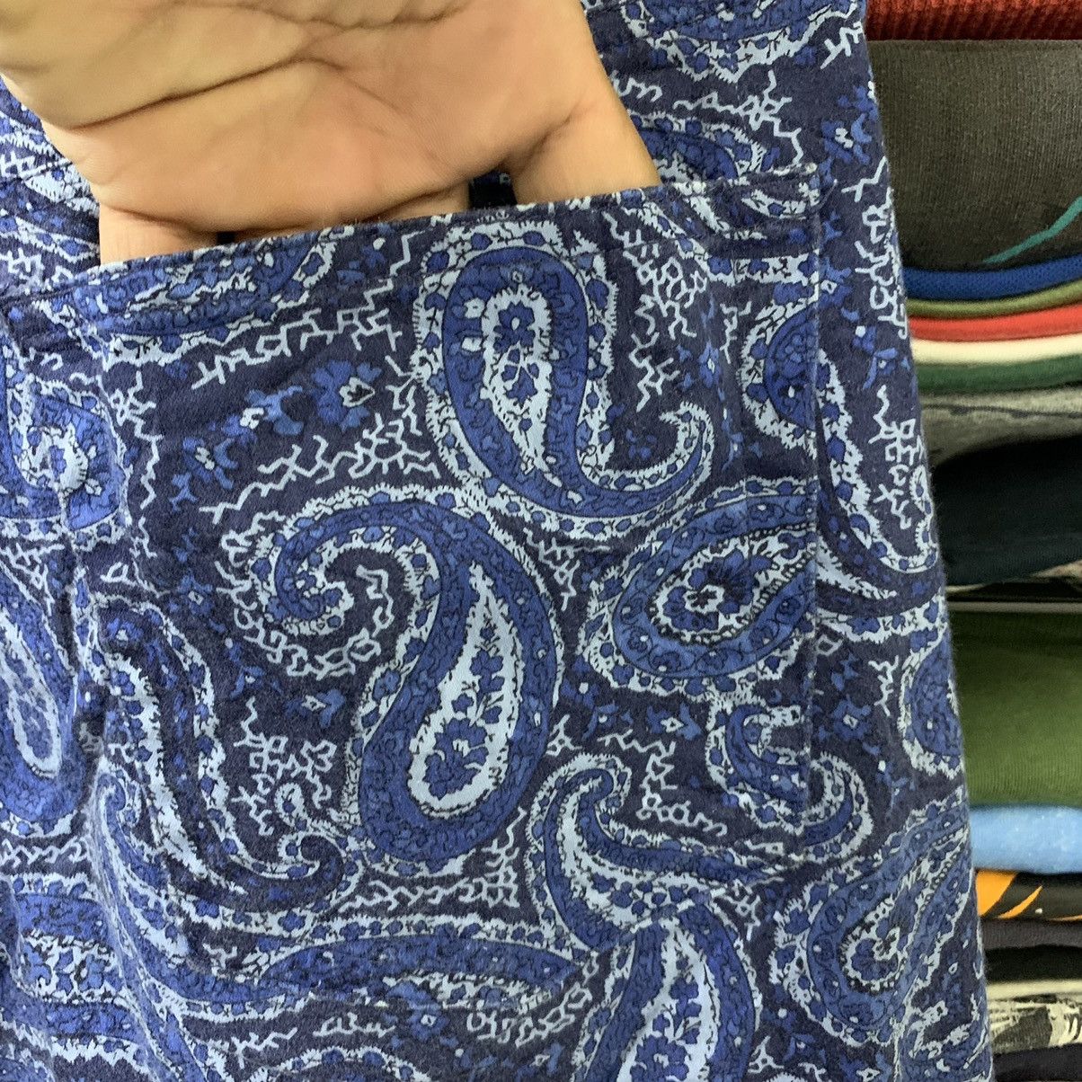 Polo Ralph Lauren × Vintage RALPH LAUREN PAISLEY VINTAGE WOMEN SIZE 12 Size 32" / US 10 / IT 46 - 9 Thumbnail