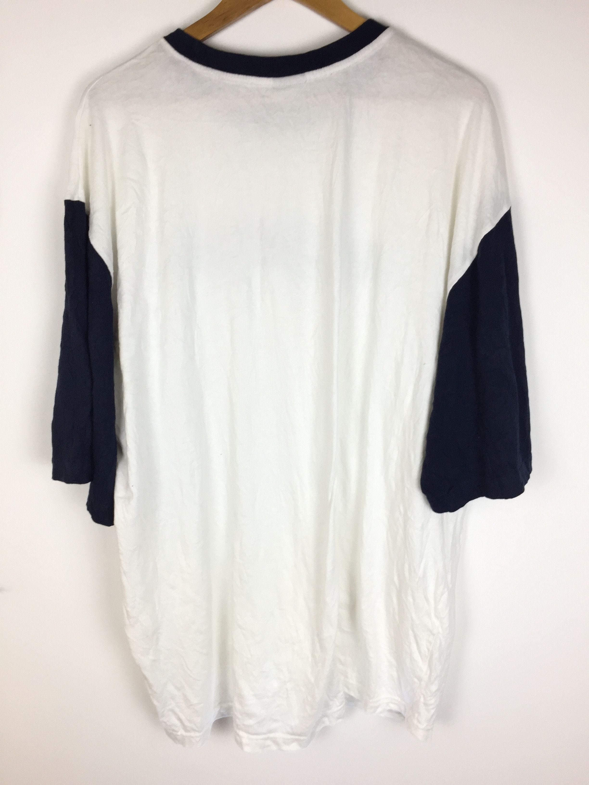 Japanese Brand × Marithe + Francois Girbaud × Rap Tees 90s MFG Embroidered sign tee Size US XXL / EU 58 / 5 - 6 Thumbnail