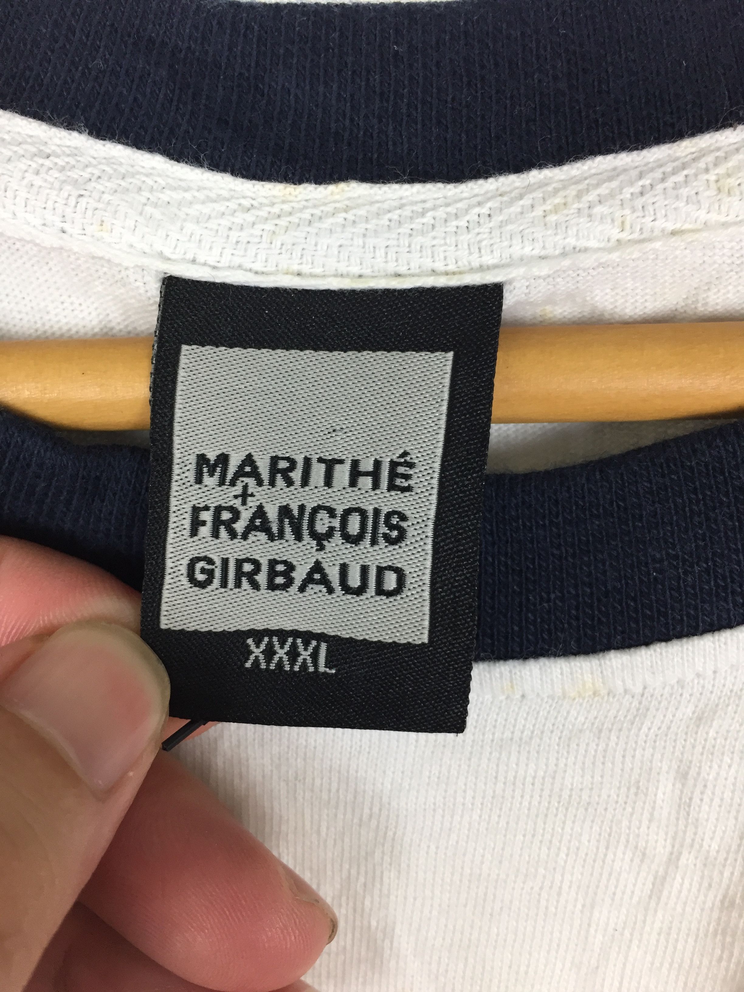 Japanese Brand × Marithe + Francois Girbaud × Rap Tees 90s MFG Embroidered sign tee Size US XXL / EU 58 / 5 - 7 Thumbnail