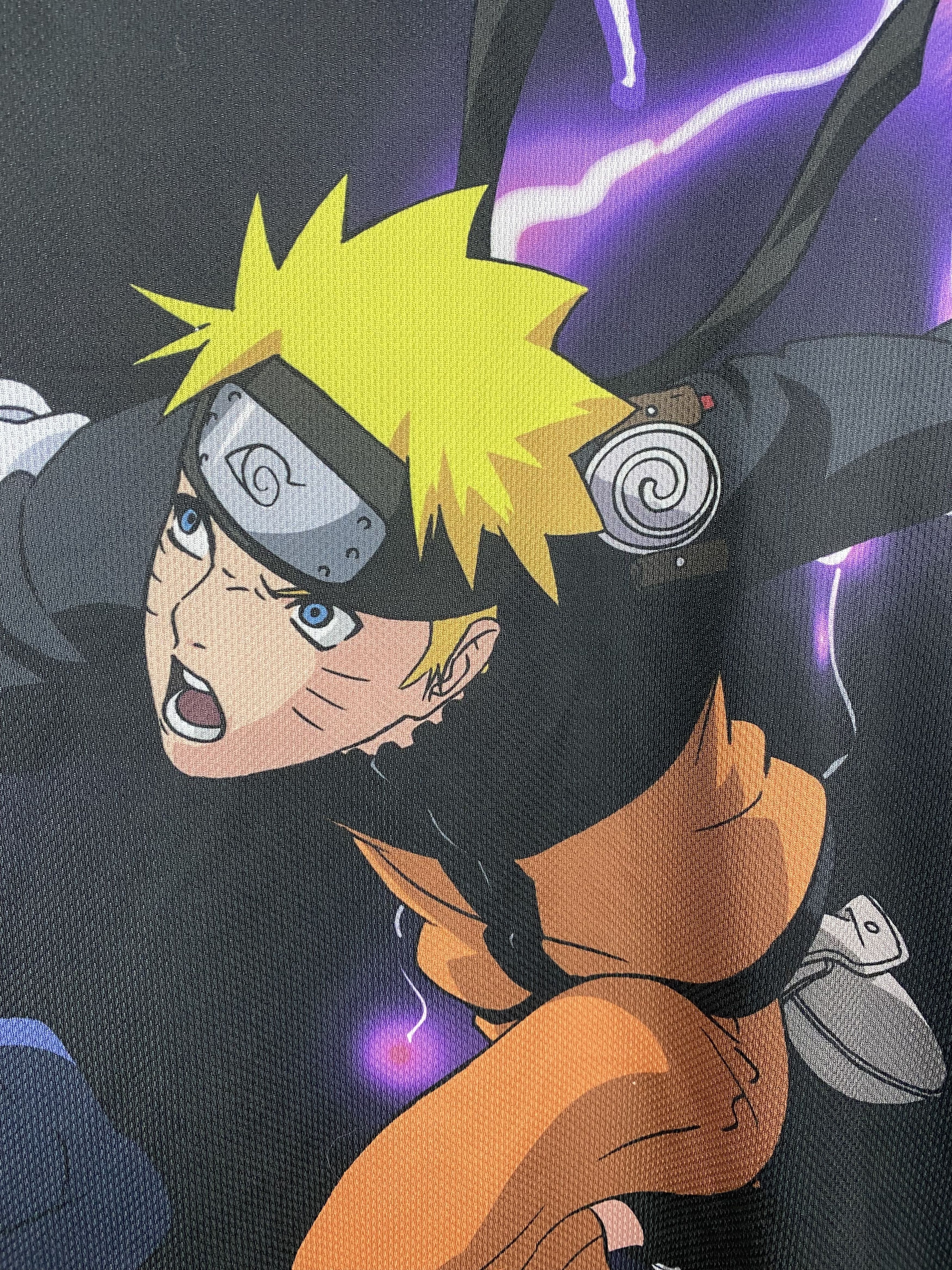 Anime Vintage NARUTO SHIPUDEN Overprint T-Shirt M382 Size US L / EU 52-54 / 3 - 5 Thumbnail