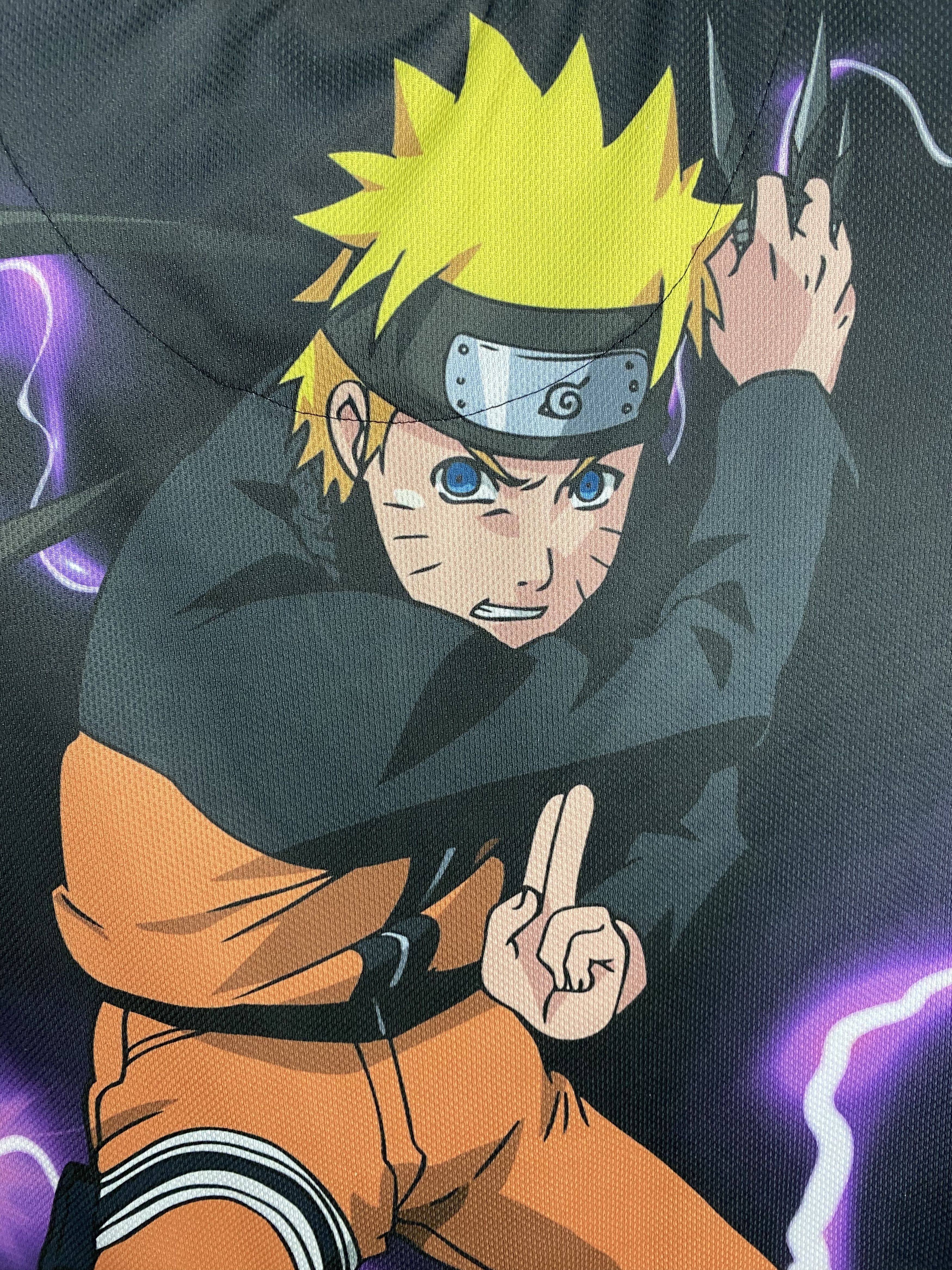 Anime Vintage NARUTO SHIPUDEN Overprint T-Shirt M382 Size US L / EU 52-54 / 3 - 9 Thumbnail