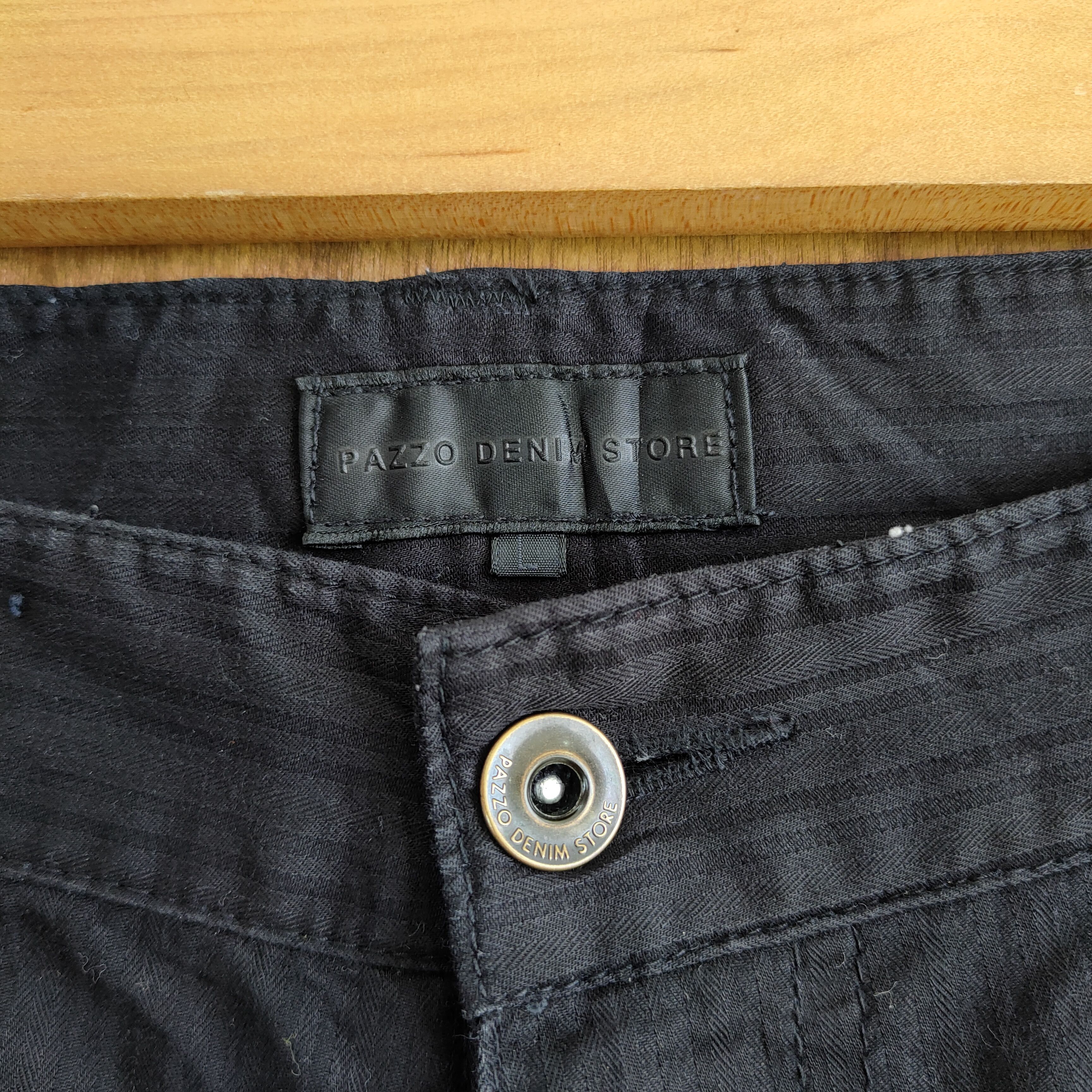 Japanese Brand × Vintage VINTAGE JAPANESE DARK BLUE CARGO PANTS Size US 32 / EU 48 - 7 Thumbnail