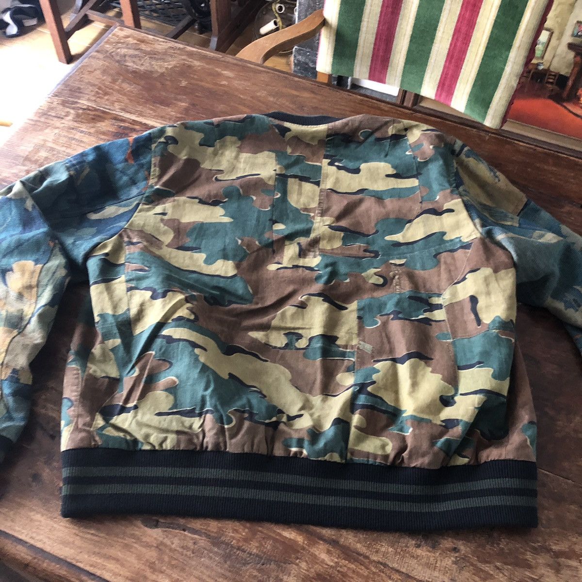 Dries Van Noten Dries Van Noten embroidered camo Bomber jacket S/S17 Size US L / EU 52-54 / 3 - 2 Thumbnail