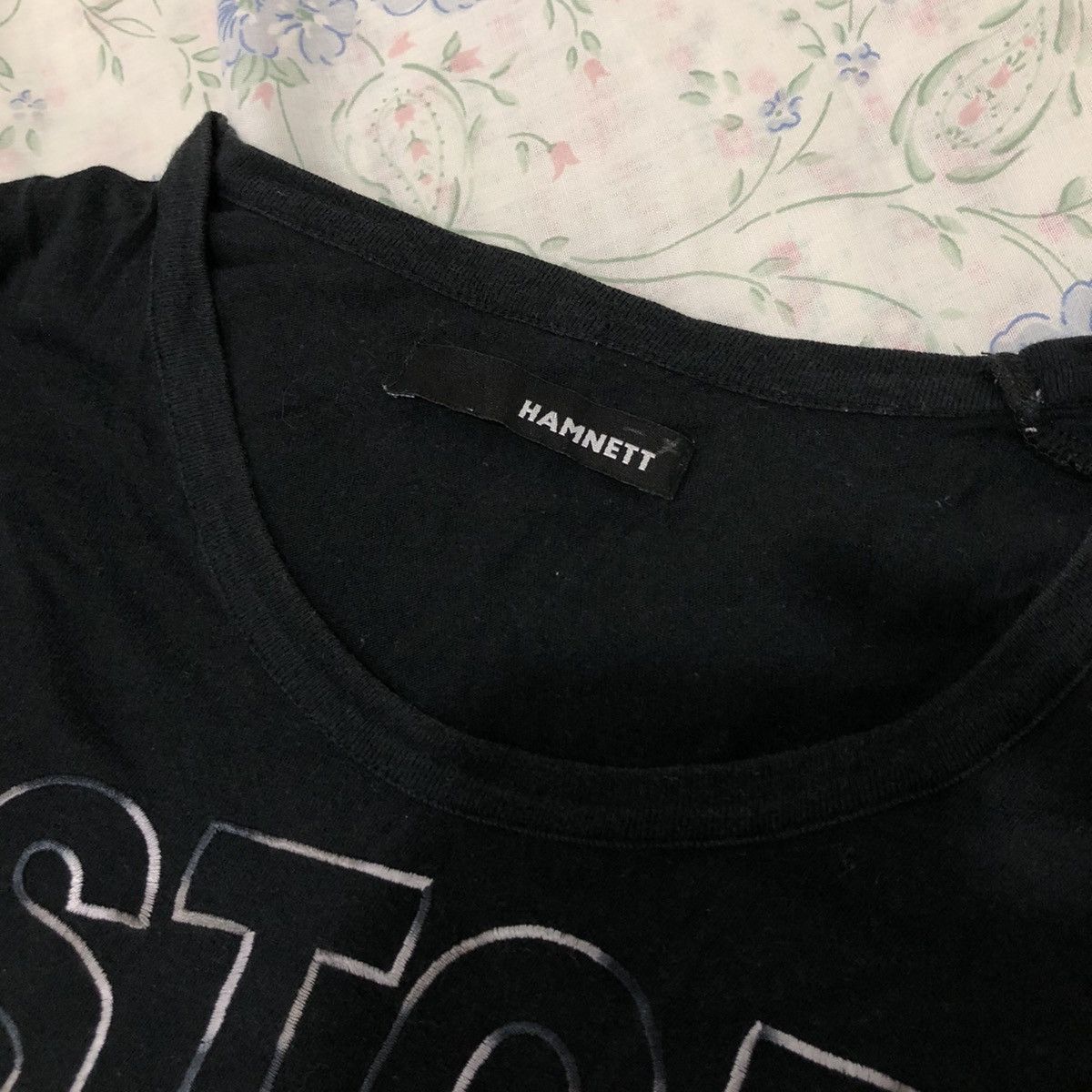 Katharine Hamnett London Stop Global Warming L/S Tee Size US M / EU 48-50 / 2 - 5 Thumbnail
