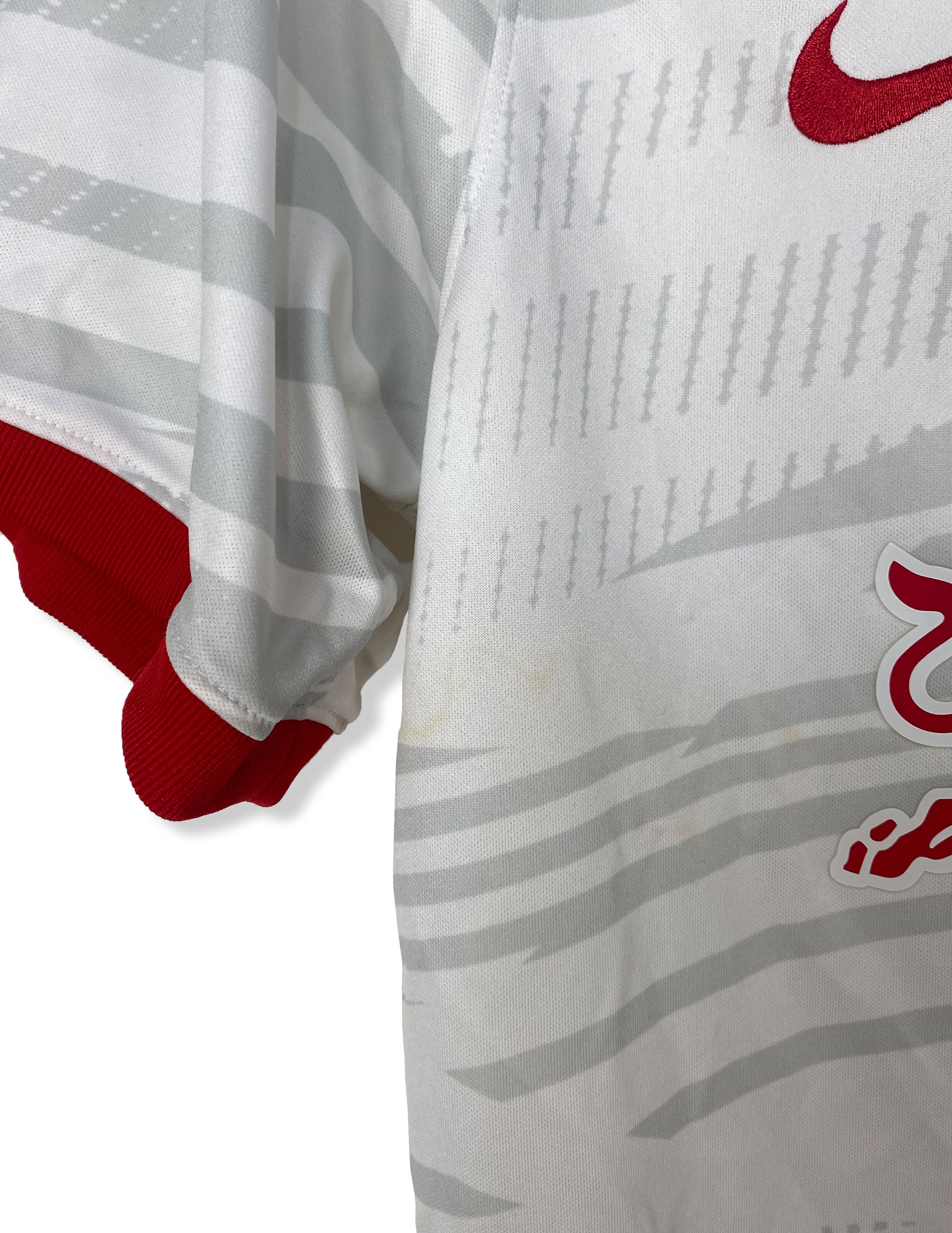 Nike 2019 / 2020 RB RED BULL LEIPZIG HOME Soccer Jersey M419 Size US M / EU 48-50 / 2 - 15 Thumbnail