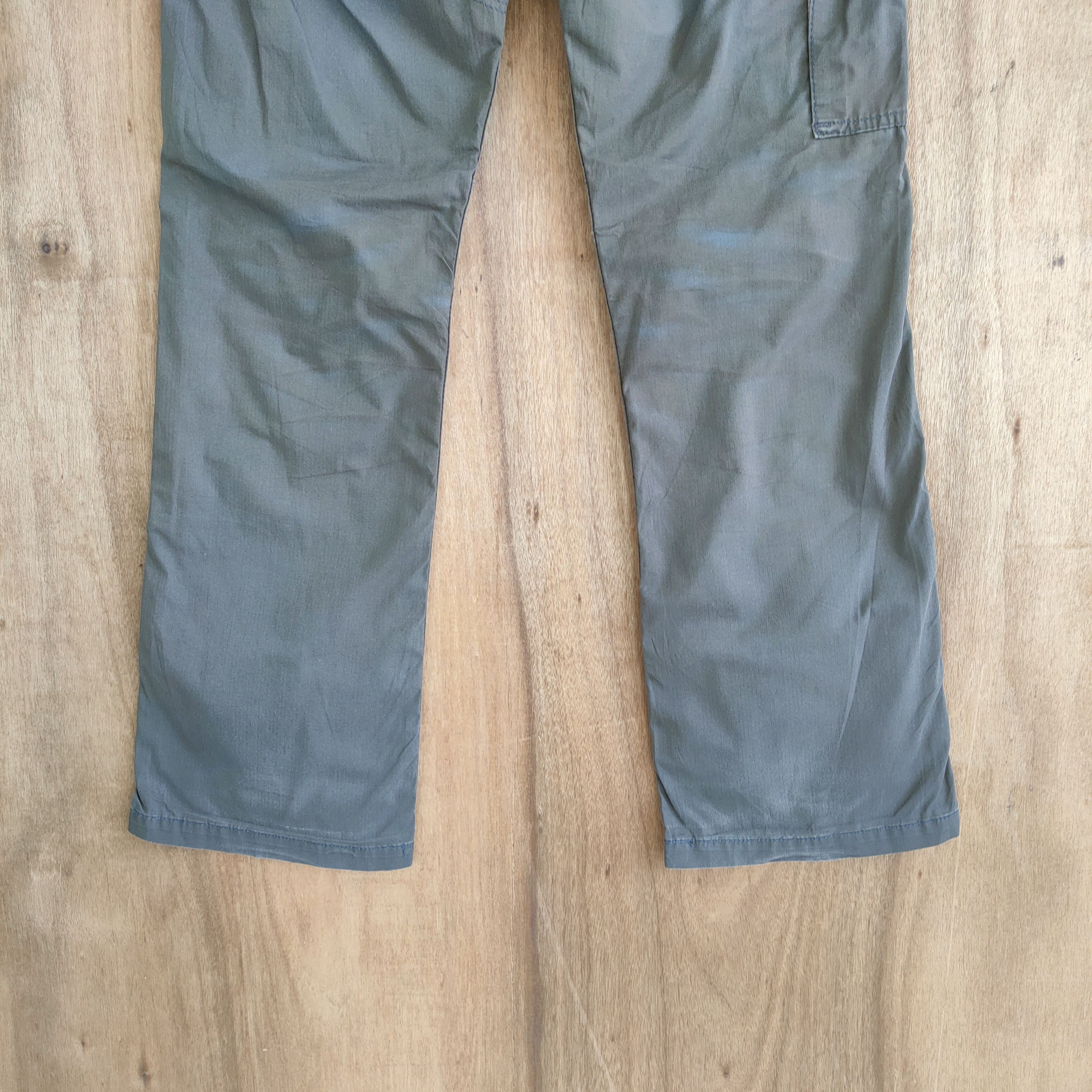 Japanese Brand JAPANESE BRAND FADED GREEN CARGO PANTS Size US 34 / EU 50 - 9 Thumbnail