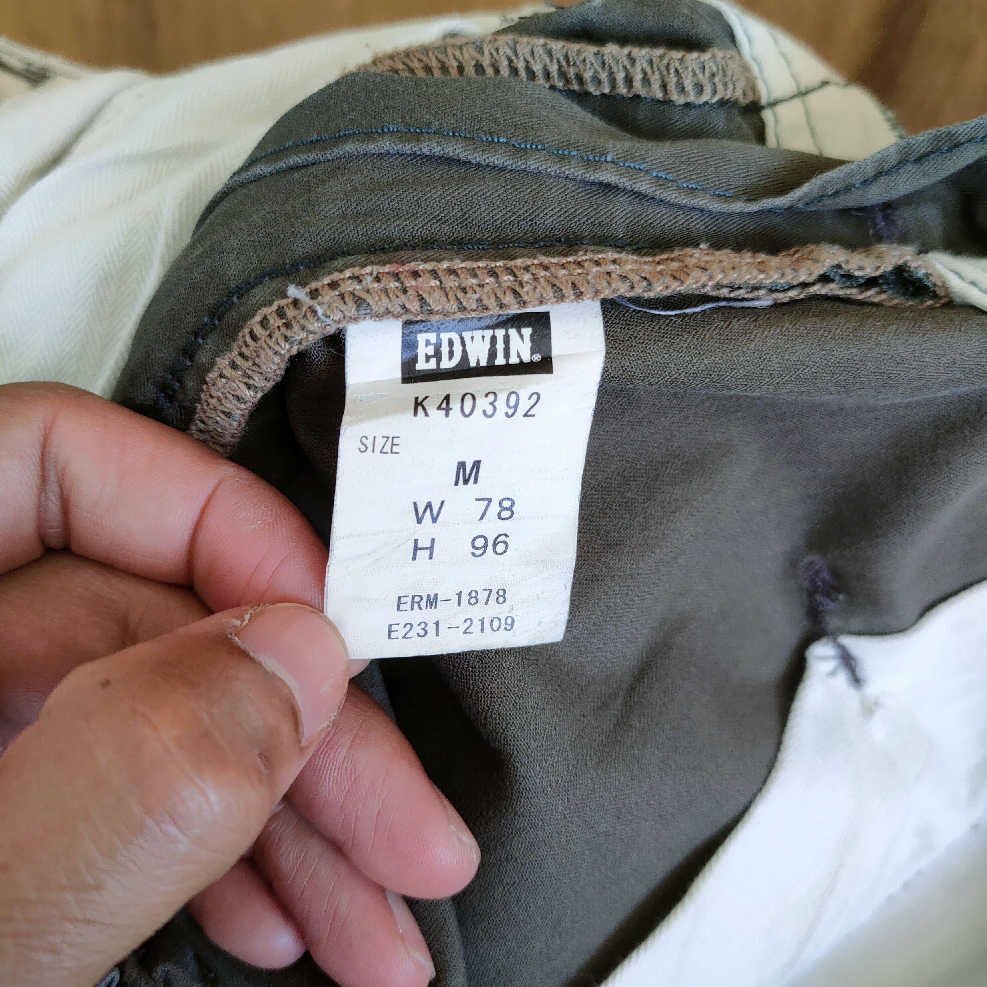 Japanese Brand JAPANESE BRAND FADED GREEN CARGO PANTS Size US 34 / EU 50 - 15 Thumbnail