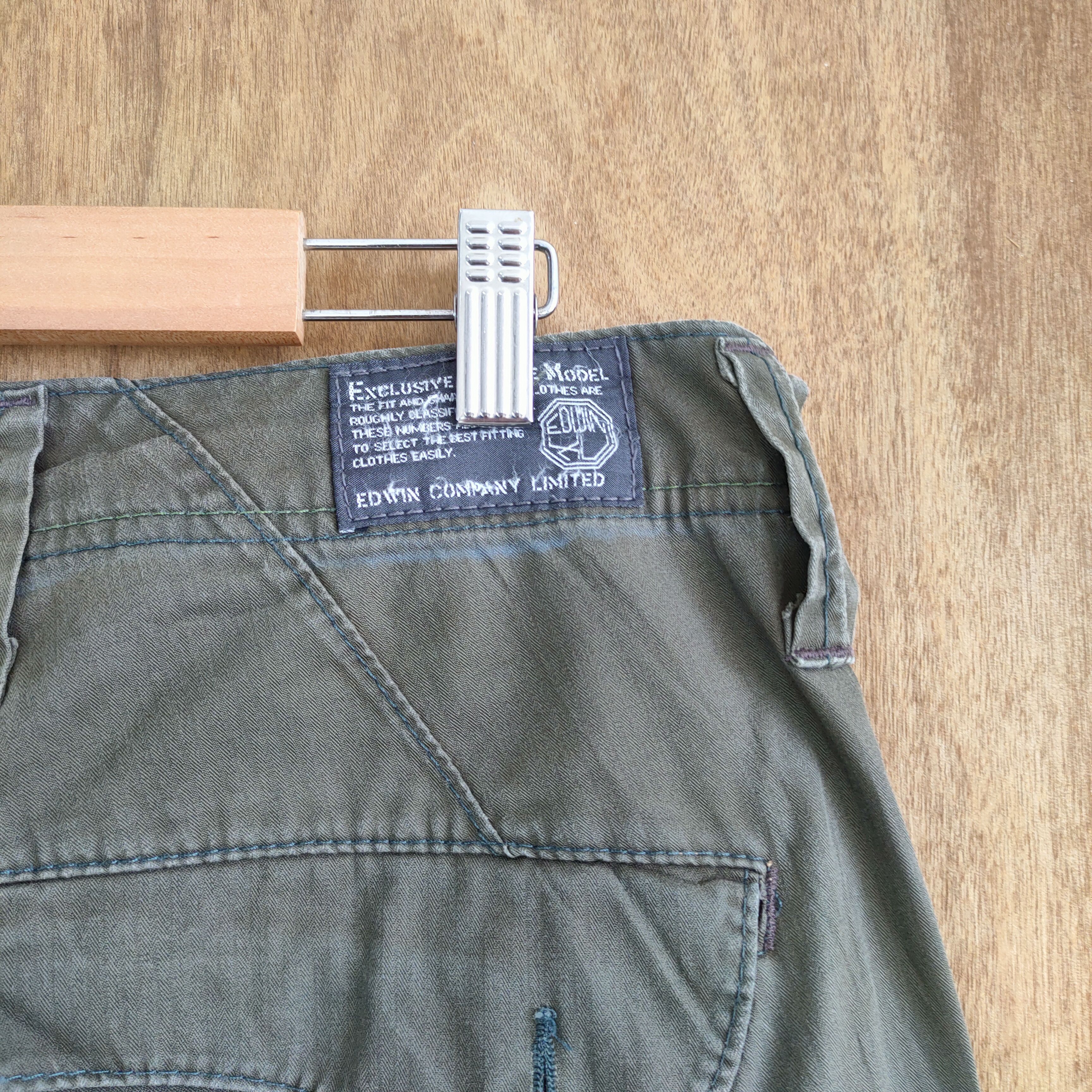 Japanese Brand JAPANESE BRAND FADED GREEN CARGO PANTS Size US 34 / EU 50 - 10 Thumbnail