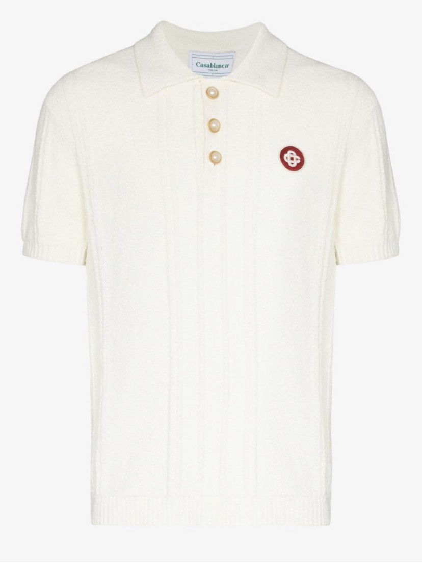 Casablanca Casablanca cashmere wool knit polo Size US M / EU 48-50 / 2 - 1 Thumbnail