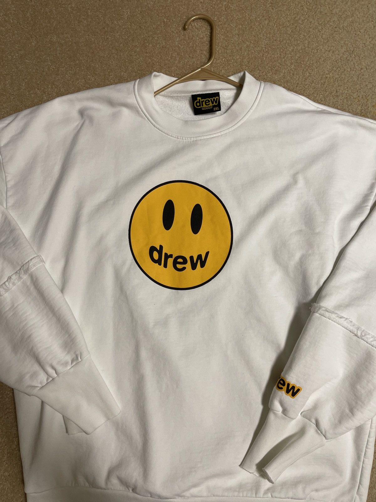 Drew House Drew house mascot crewneck white Grailed