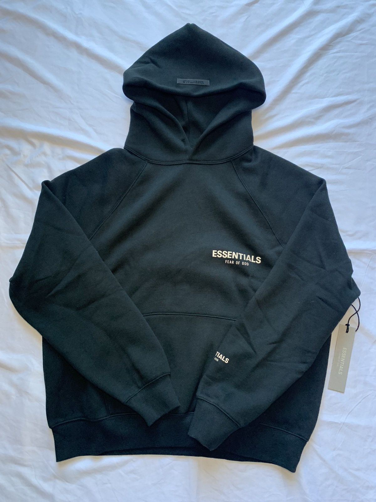 Fear of God Essentials Core Pullover Hoodie Black