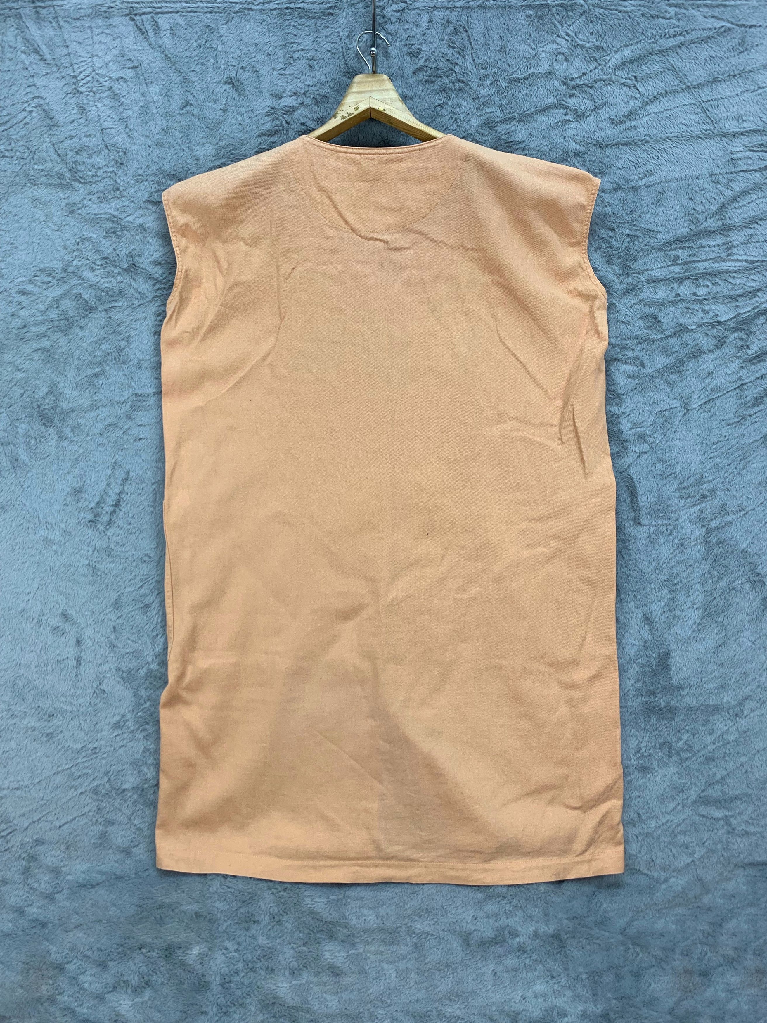Issey Miyake IM STUDIO ISSEY MIYAKE SQUIRREL SLEEVELESS SHIRT #4381-151 Size L / US 10 / IT 46 - 10 Thumbnail