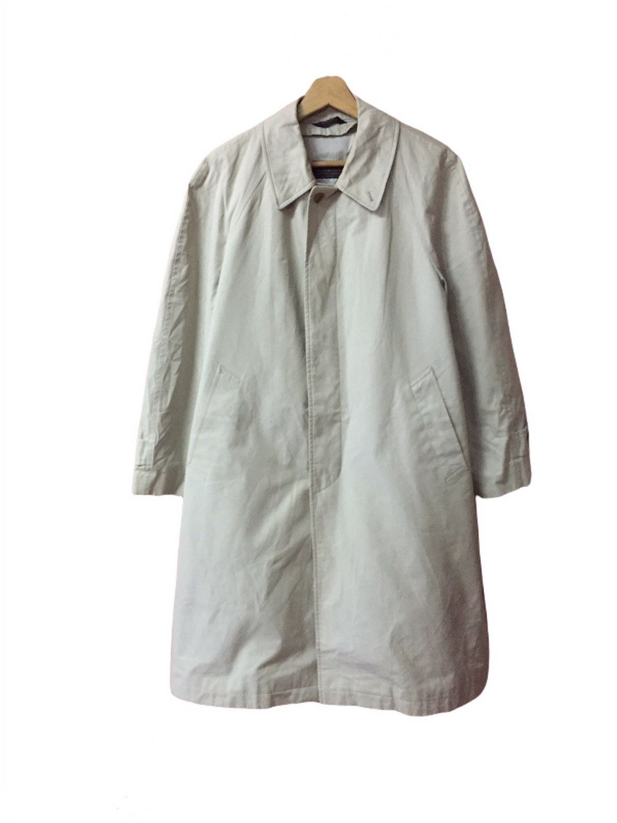 Vintage Long Coat Chaps Ralph Lauren Pullover